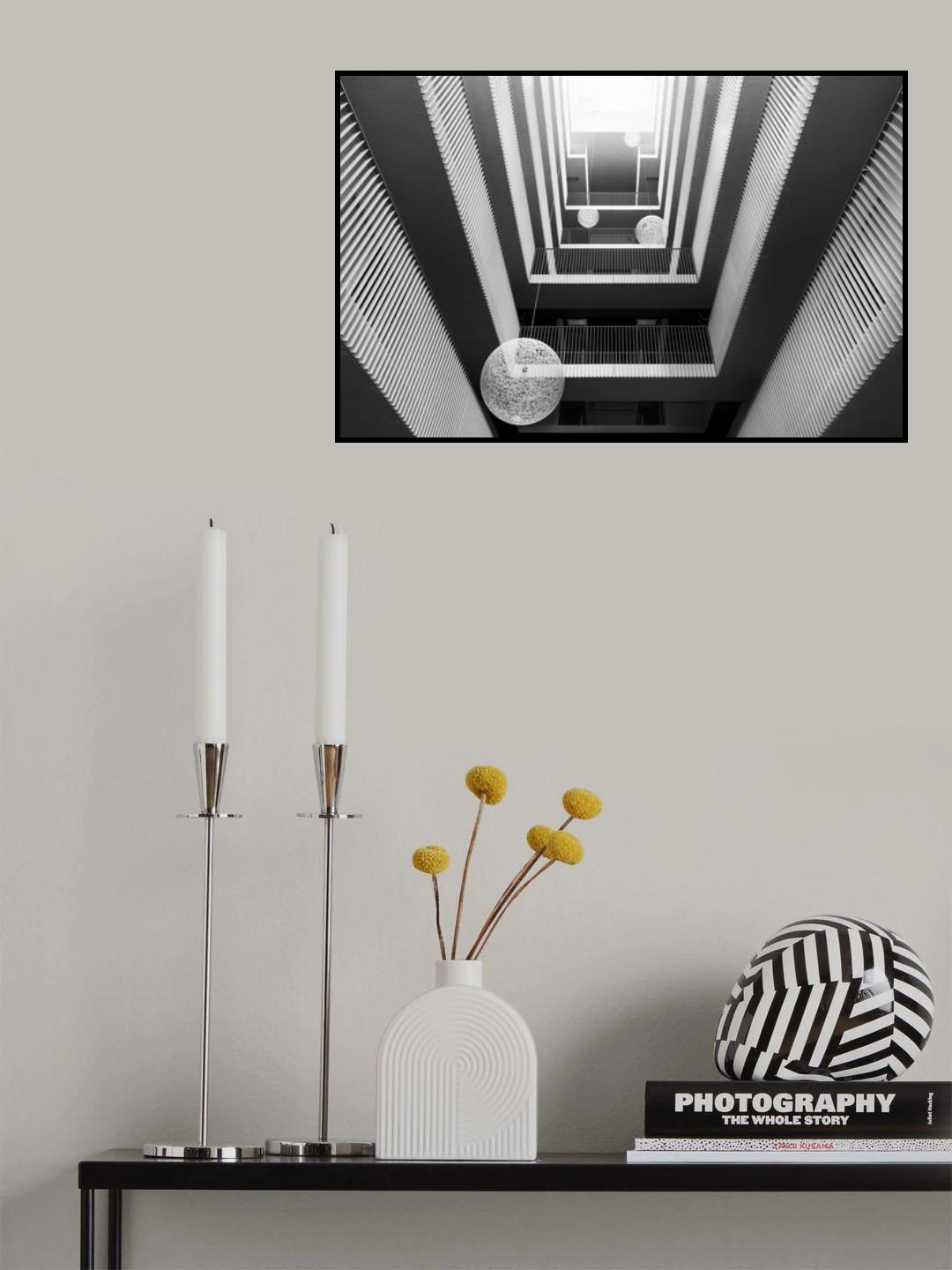 Interrupted symmetry II Poster och Canvastavla