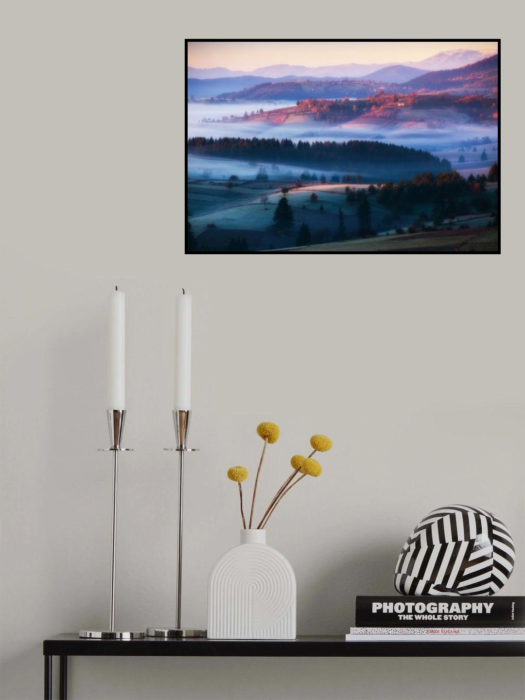 magical trails of mist Poster och Canvastavla