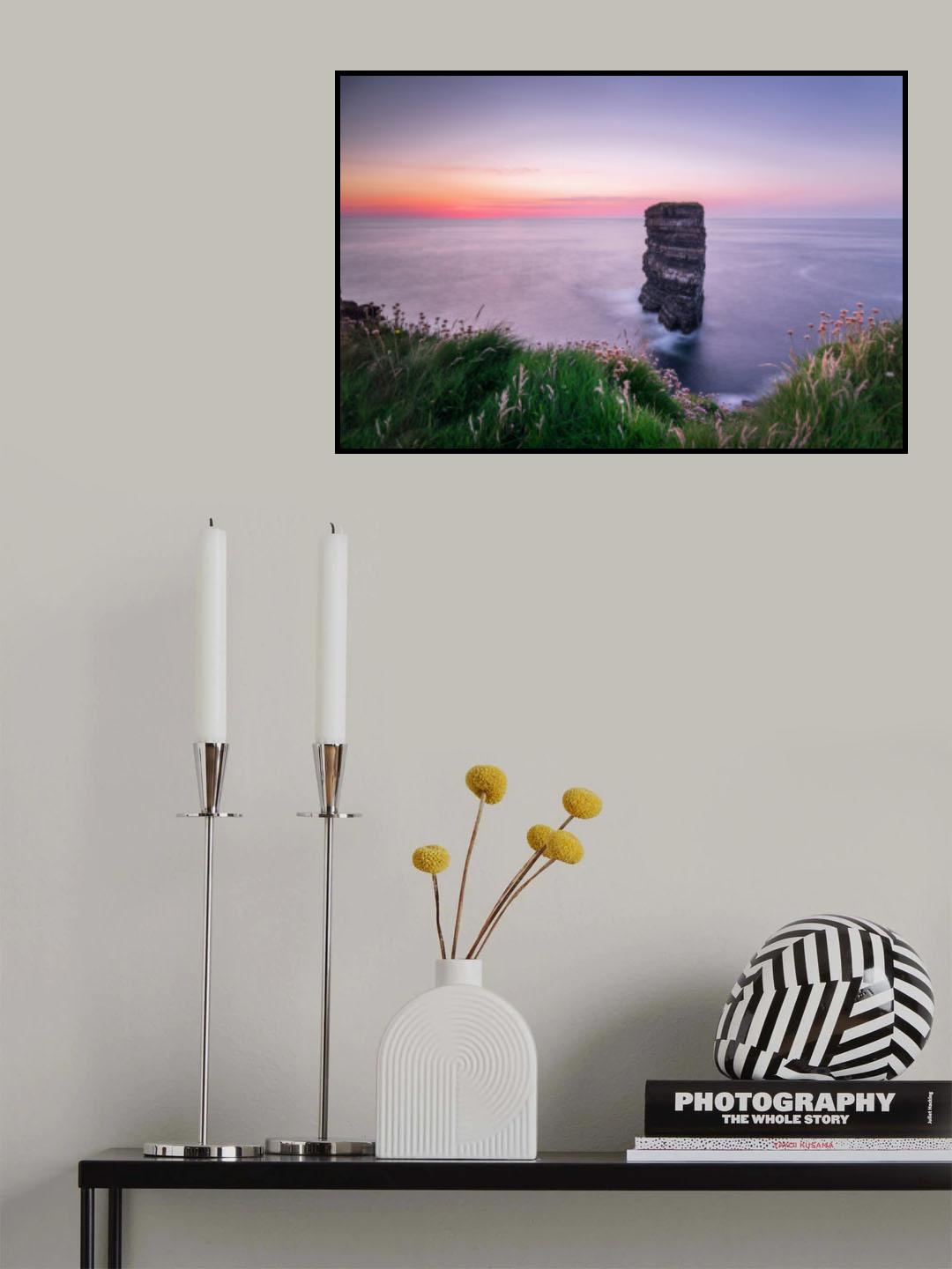 Dun Briste Sea Stack Poster och Canvastavla