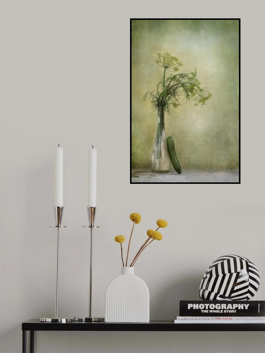 Dill and Cucumber Poster och Canvastavla