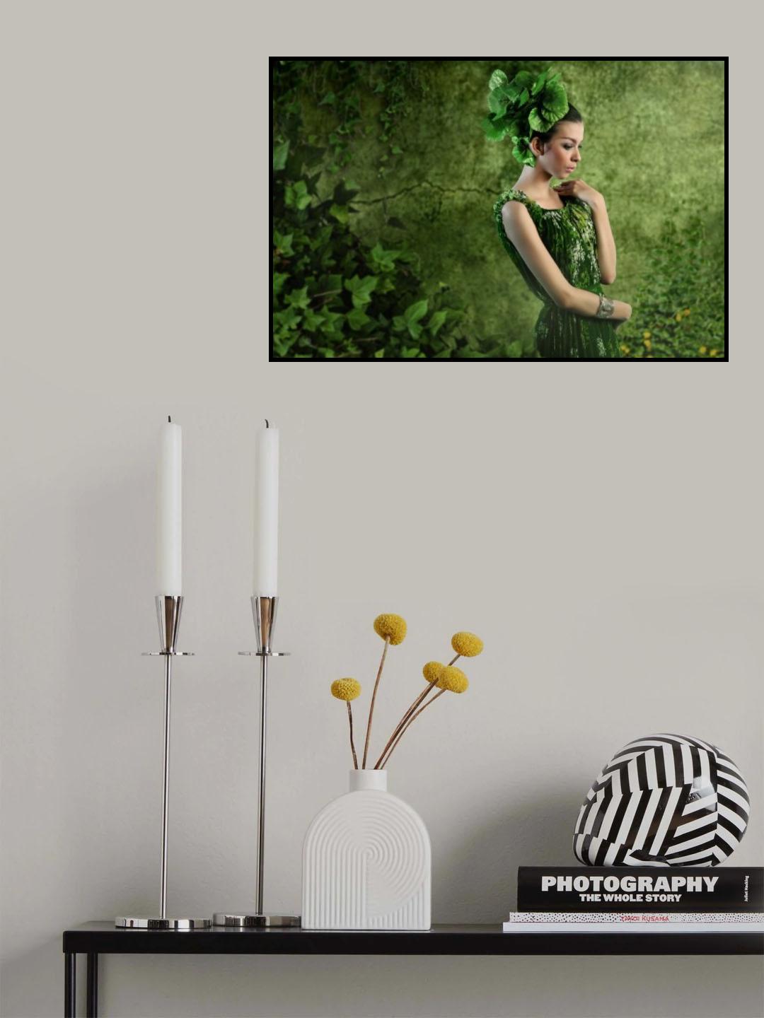 green Poster och Canvastavla