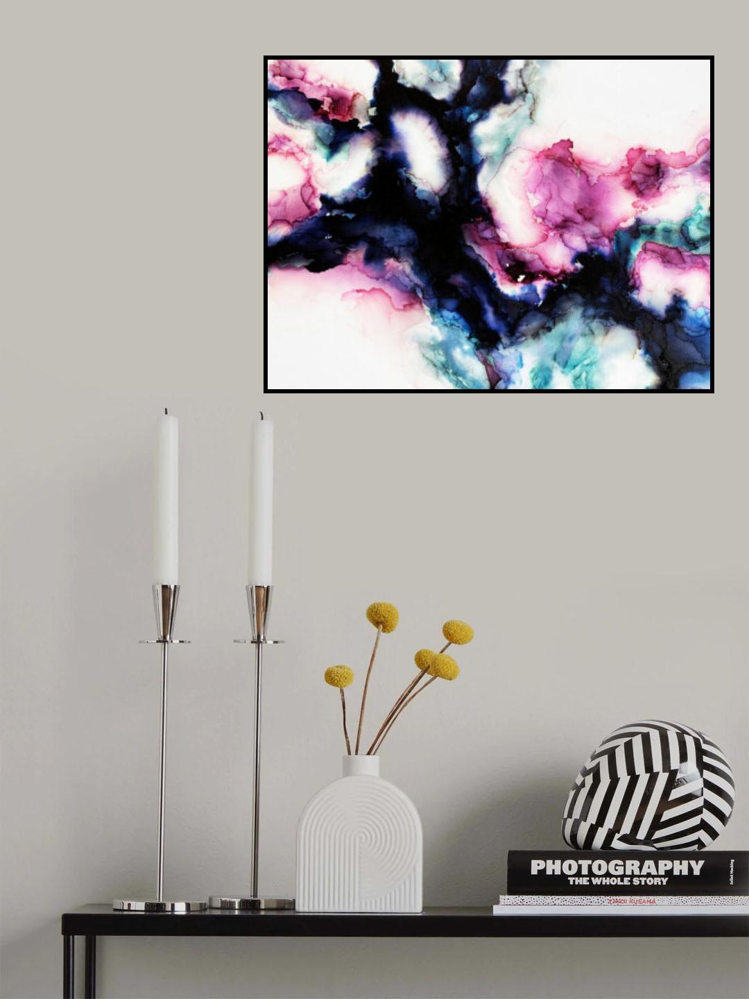 Rose Windows Poster och Canvastavla