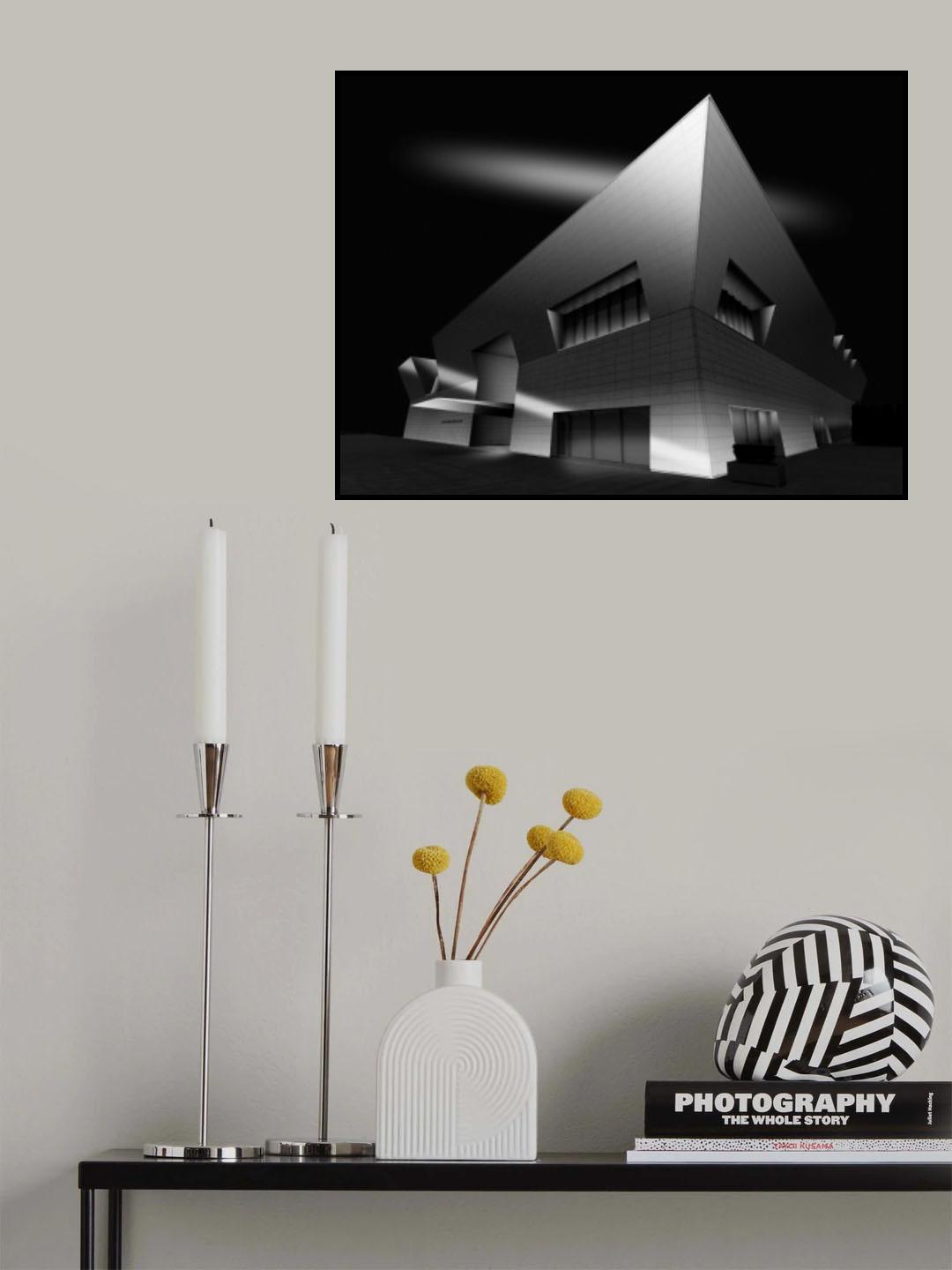 Museum Poster och Canvastavla