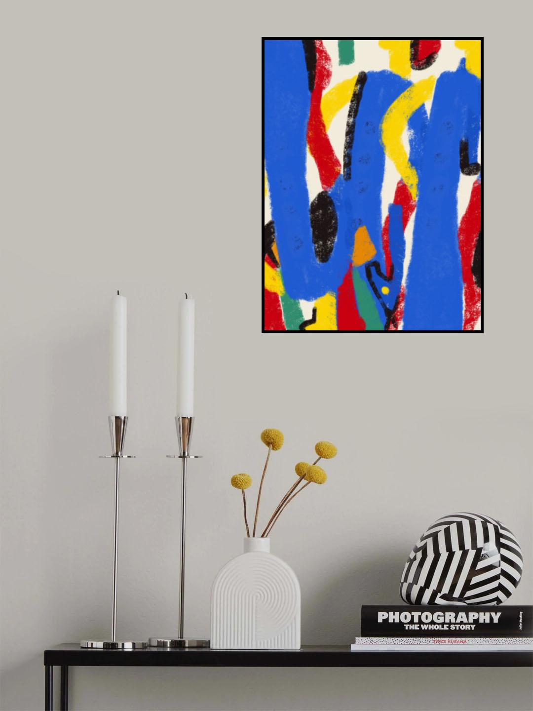 2 Poster och Canvastavla