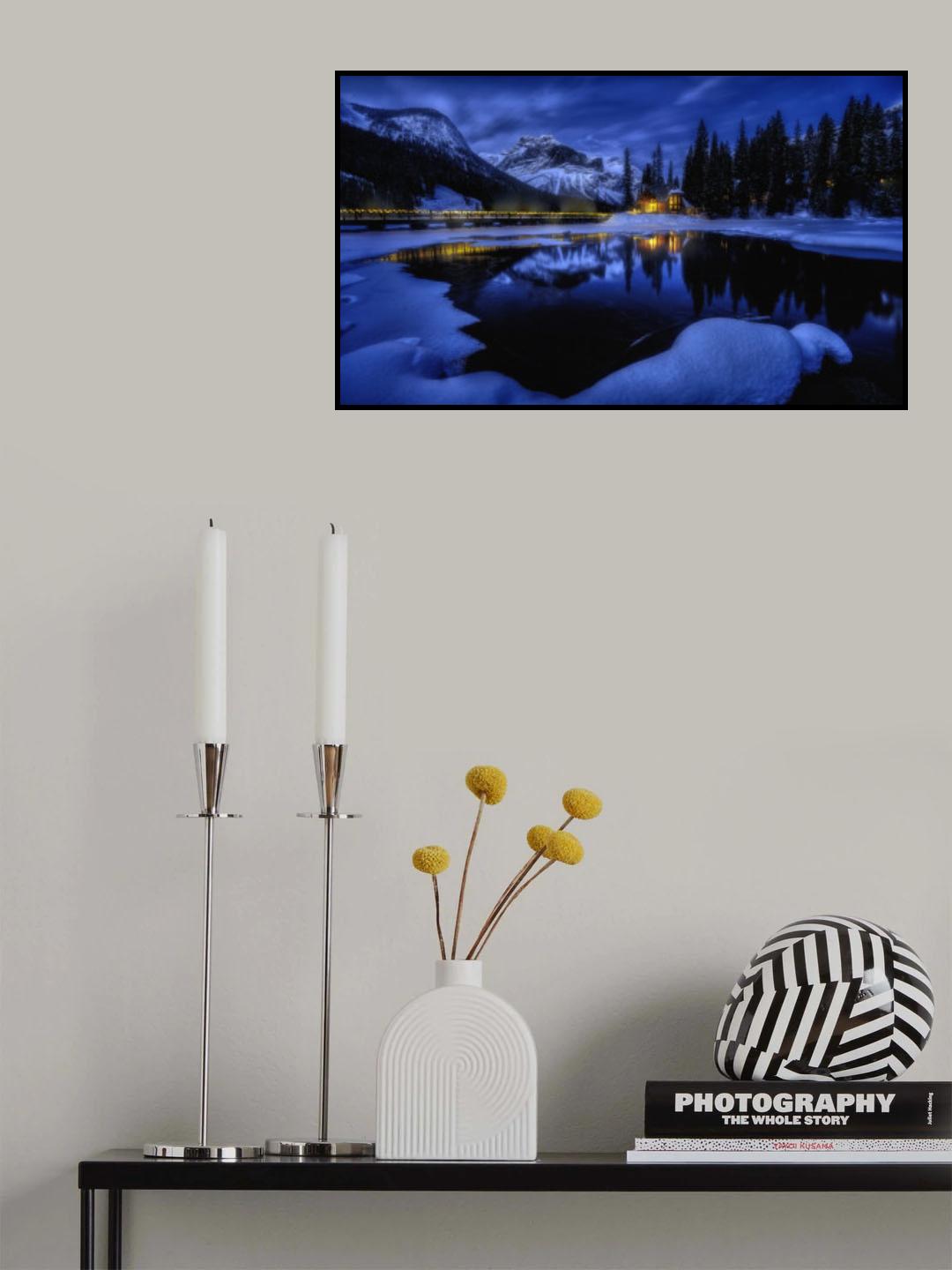 Emerald Lake Poster och Canvastavla