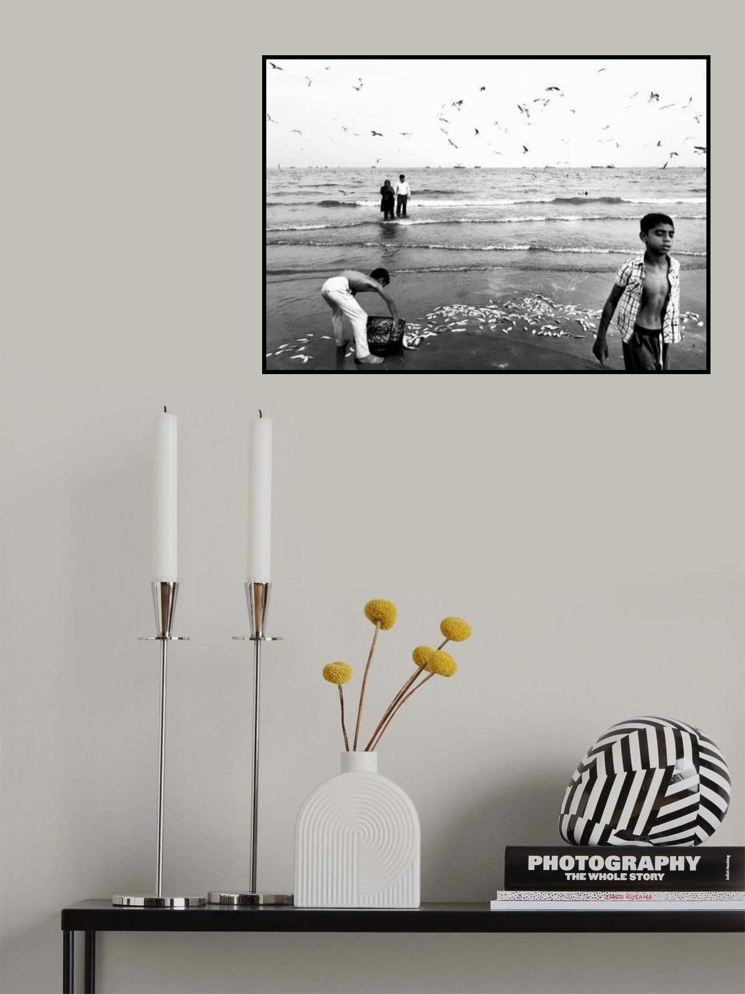 A child tired of the sea Poster och Canvastavla