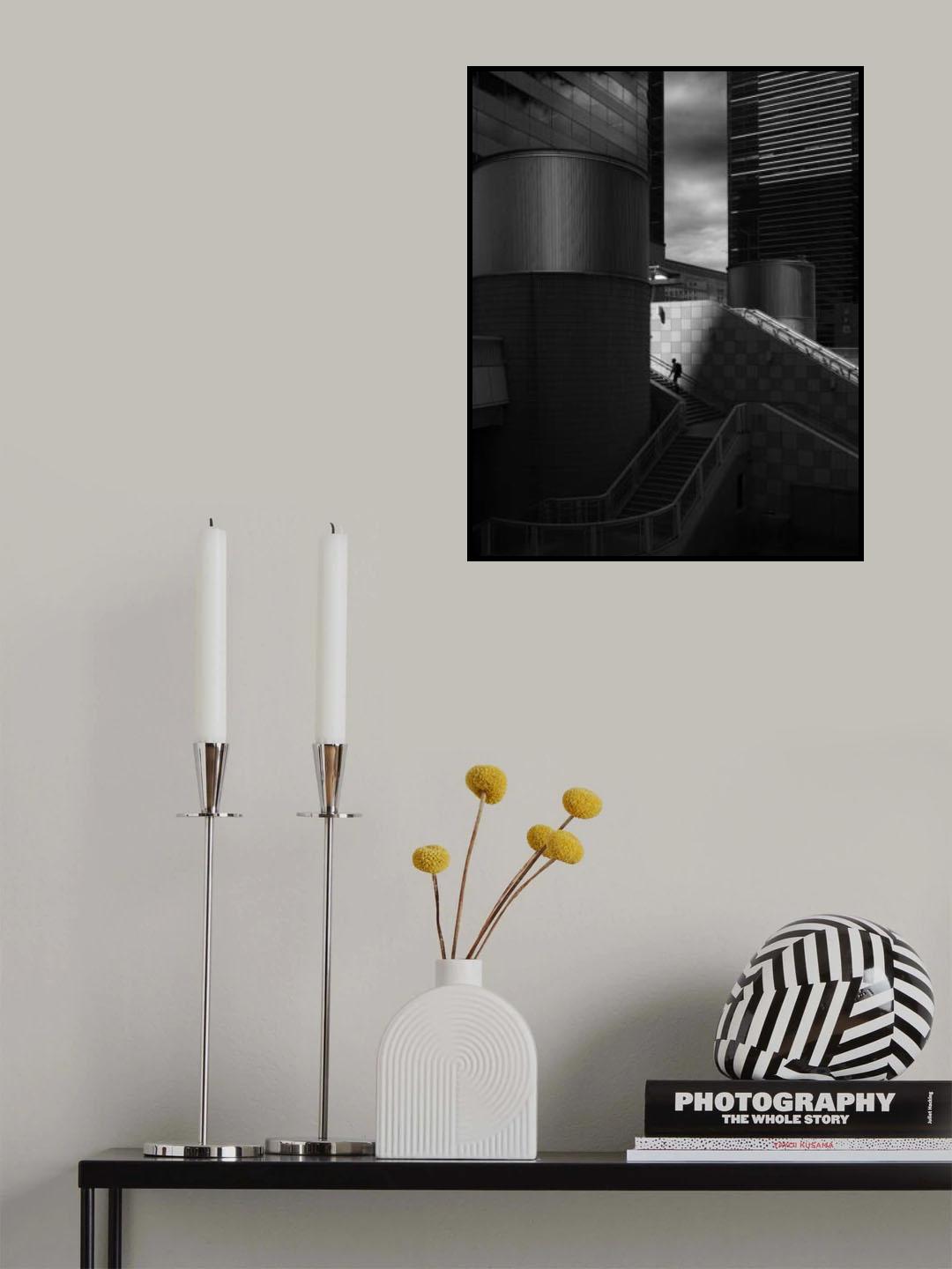 A climber Poster och Canvastavla