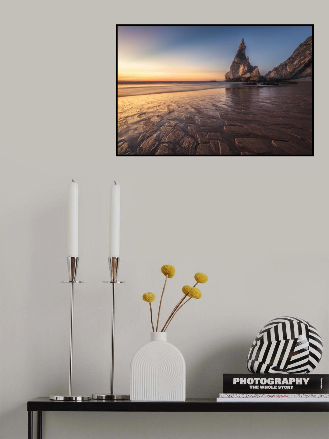 Portugal - Praia da Ursa Poster och Canvastavla