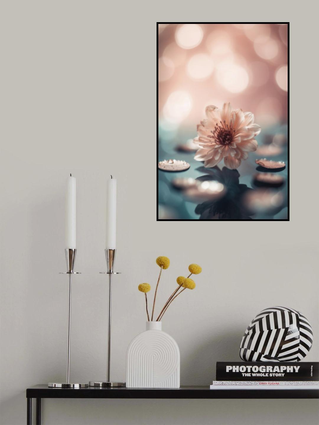 Coral Blossom Poster och Canvastavla