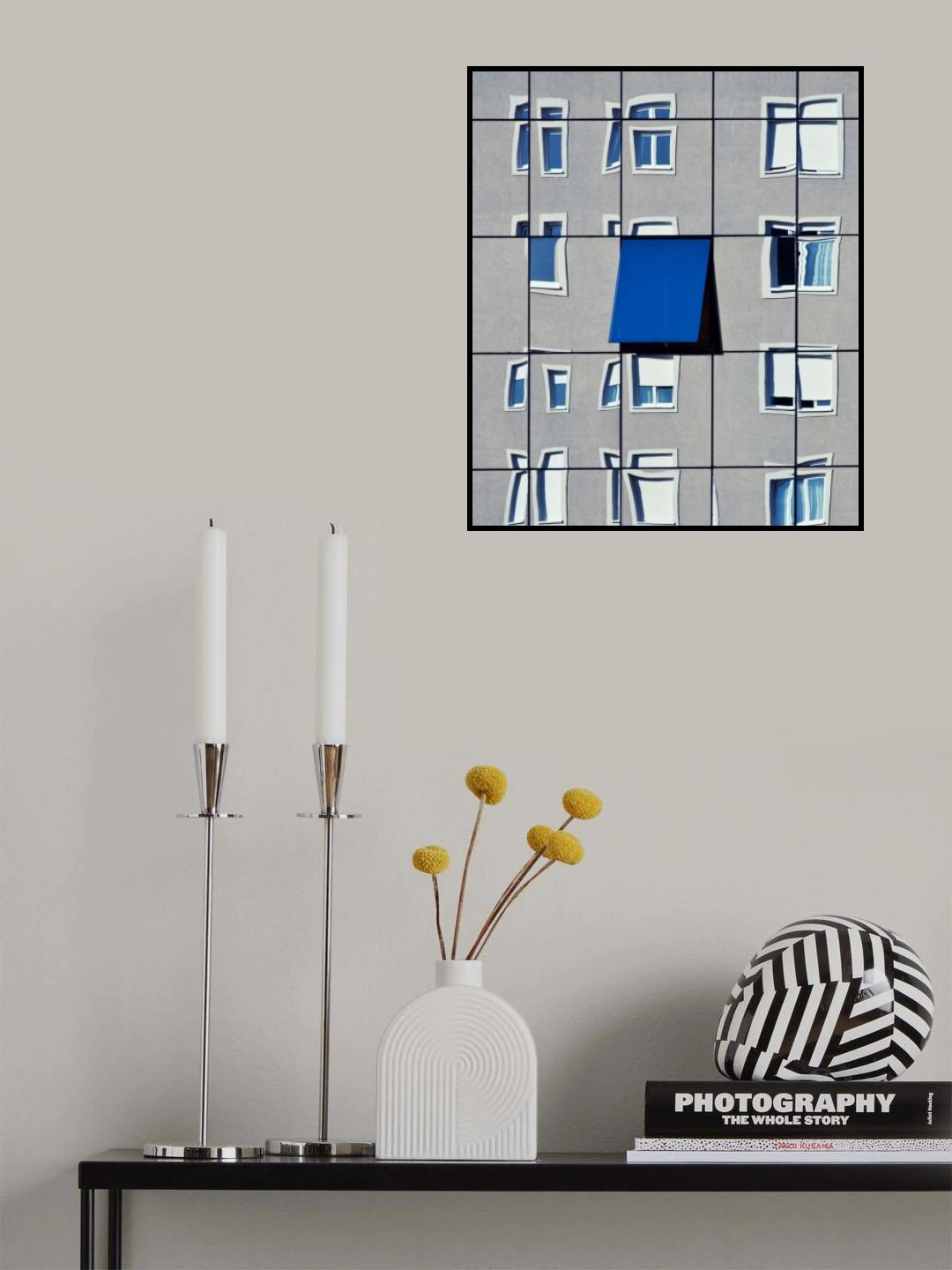 blue Poster och Canvastavla