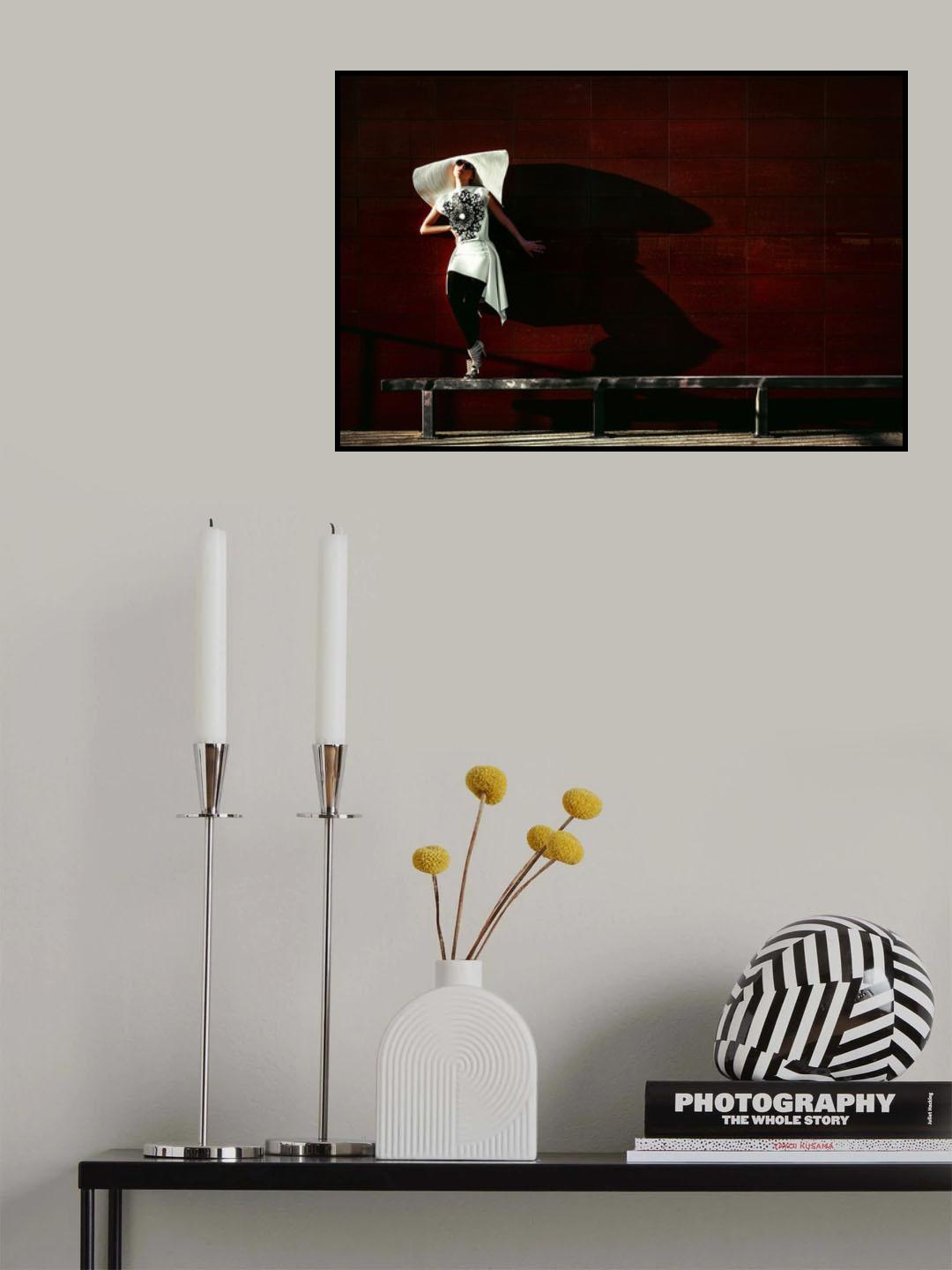 Dancing with Shadow Poster och Canvastavla