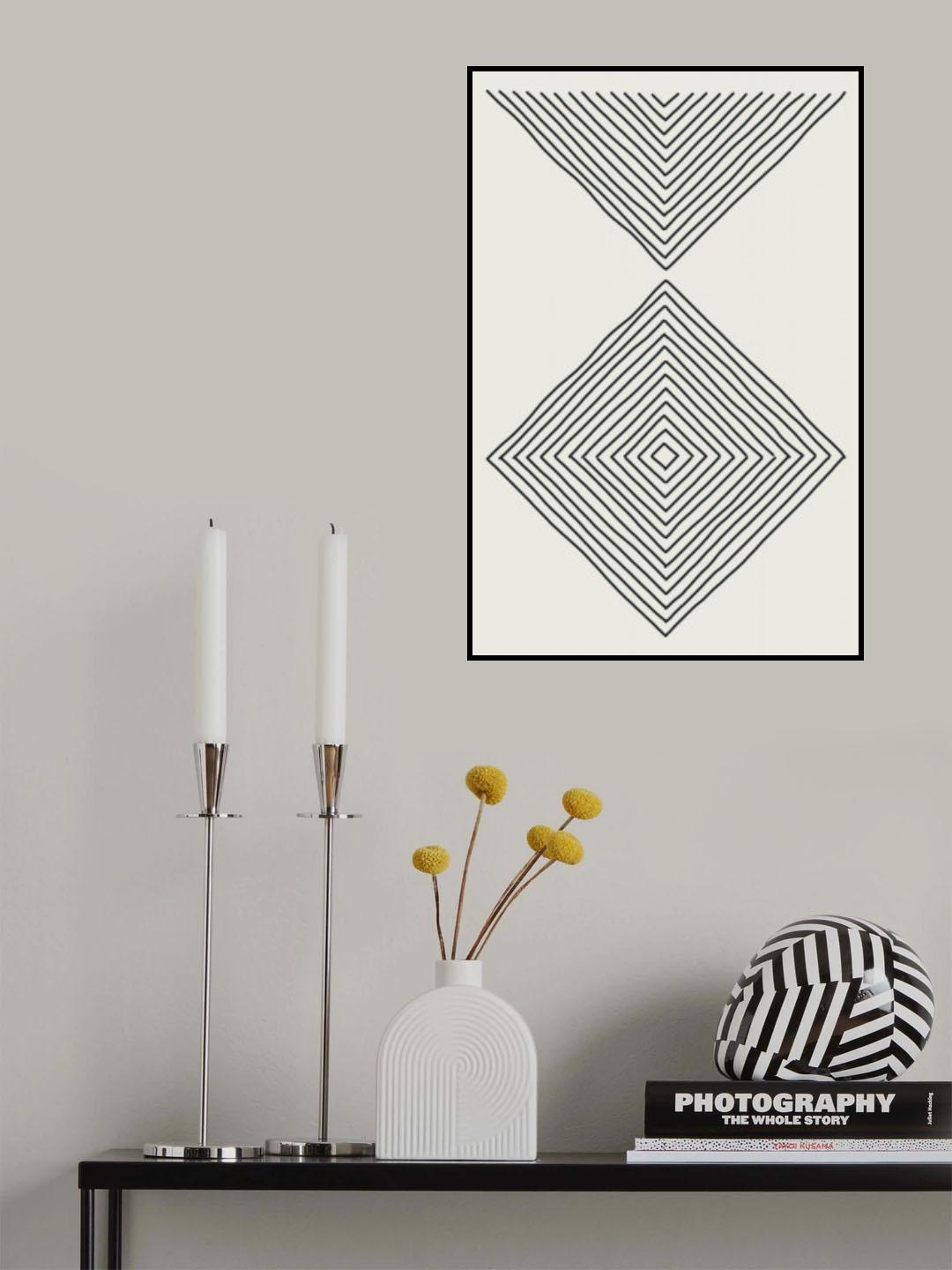 Minimalism Expression #3 Poster och Canvastavla