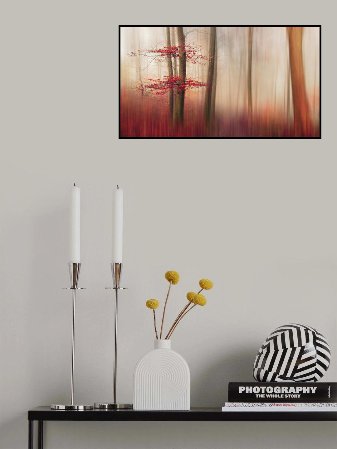 Red Leaves. Poster och Canvastavla
