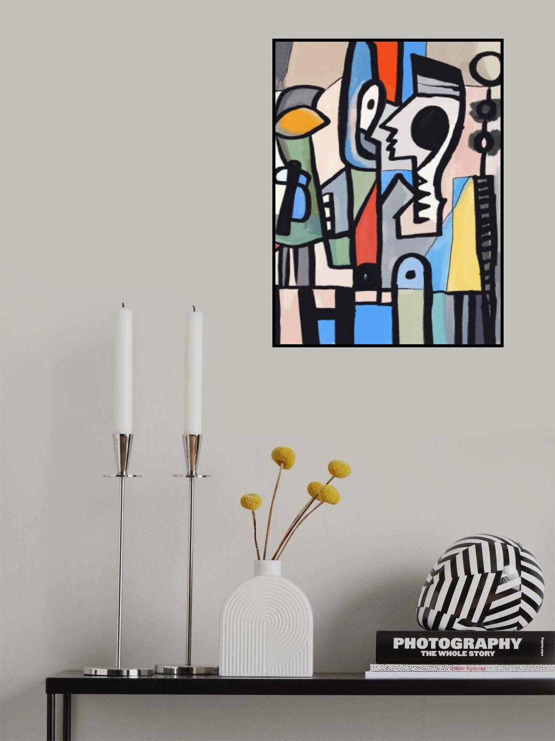 1 Poster och Canvastavla