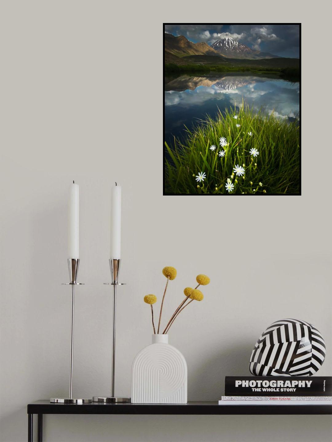 Summer Theme in Alborz Heights Poster och Canvastavla