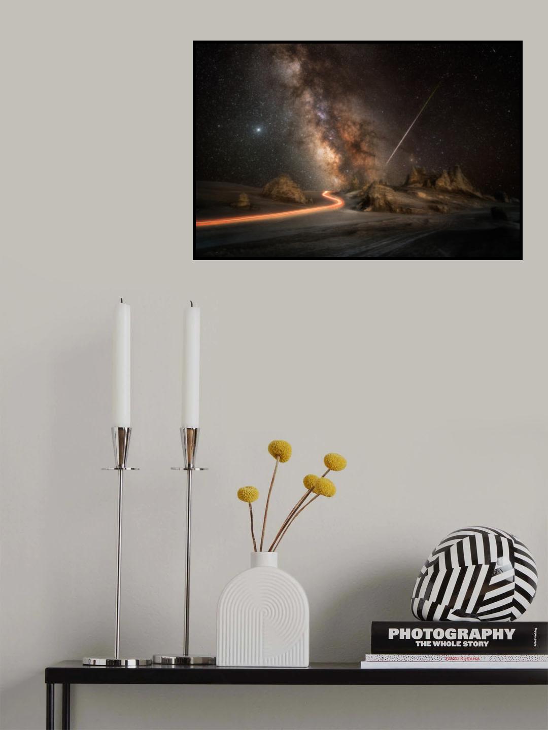 Lost in a world of stars Poster och Canvastavla
