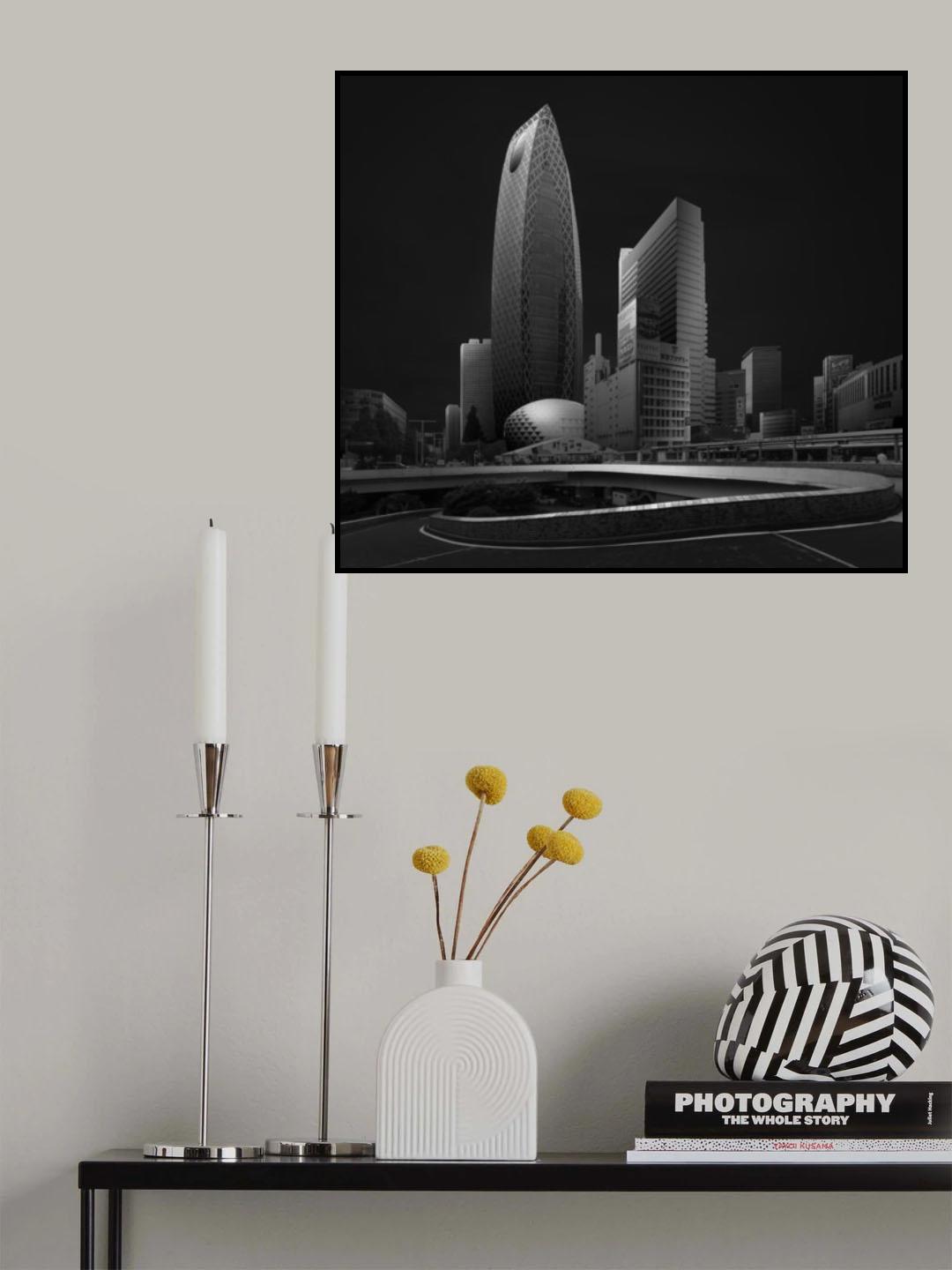 Tokyo Skylines 5 Poster och Canvastavla