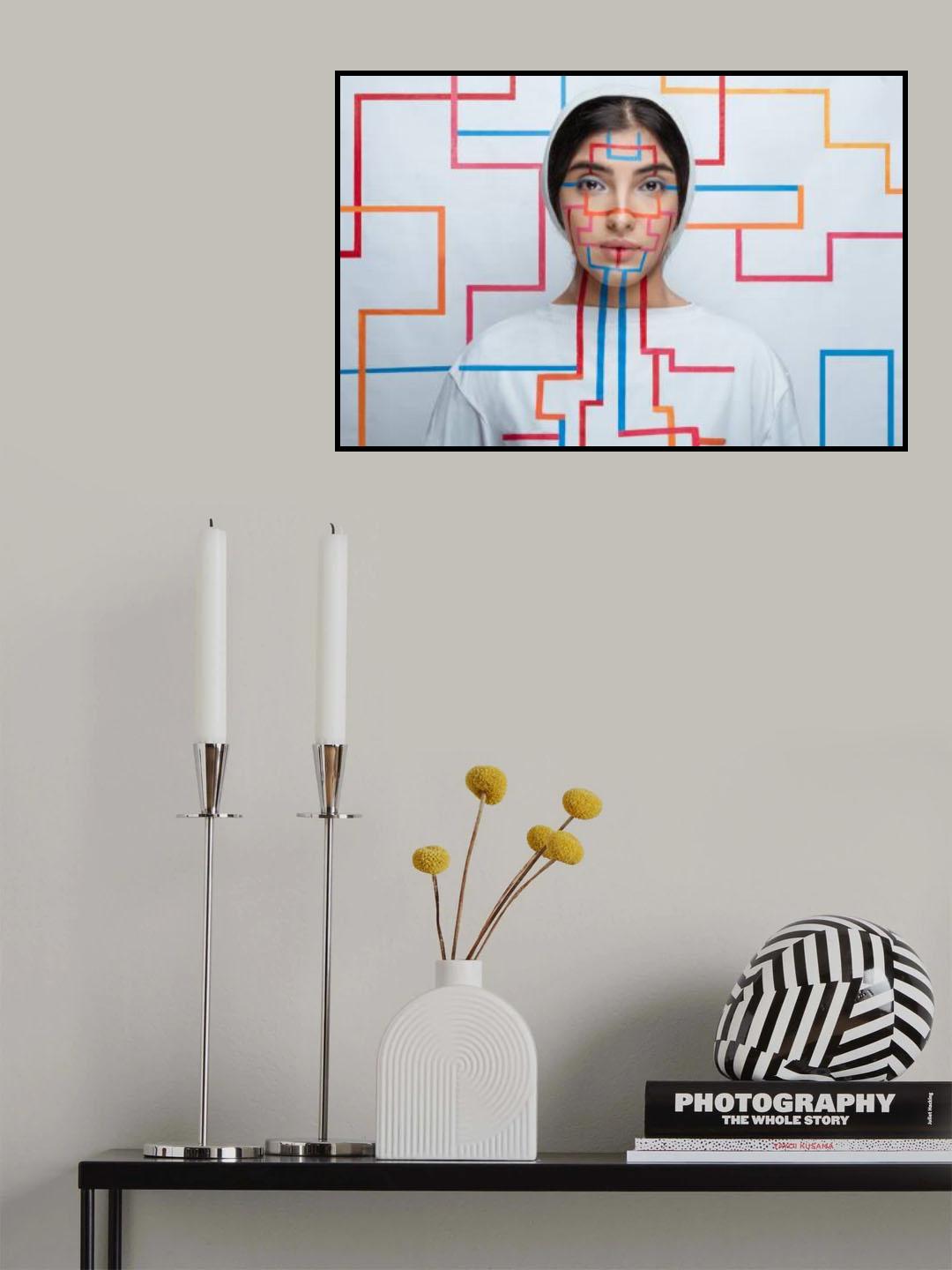 Lines Poster och Canvastavla