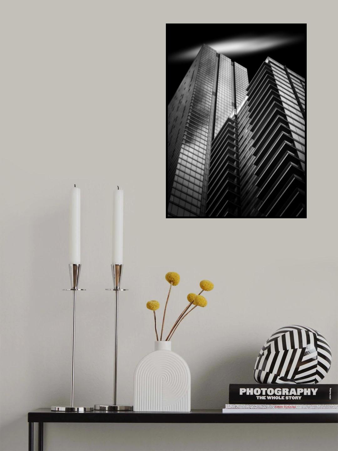 Modern building Poster och Canvastavla