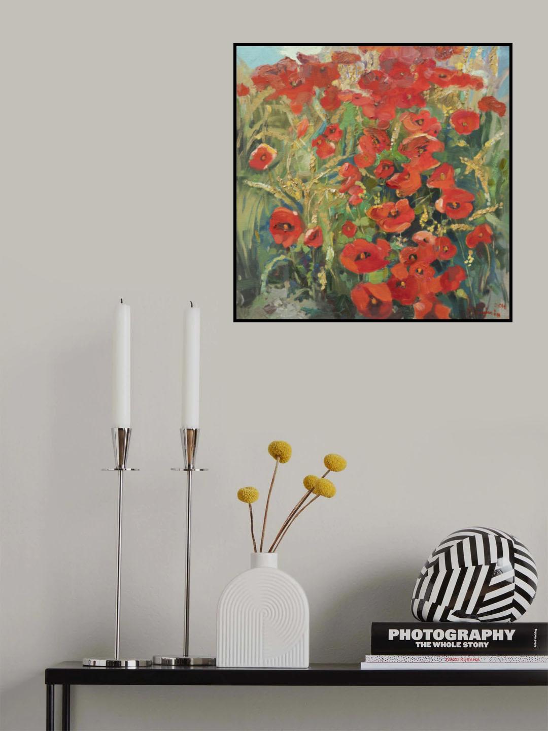 Poppies Poster och Canvastavla