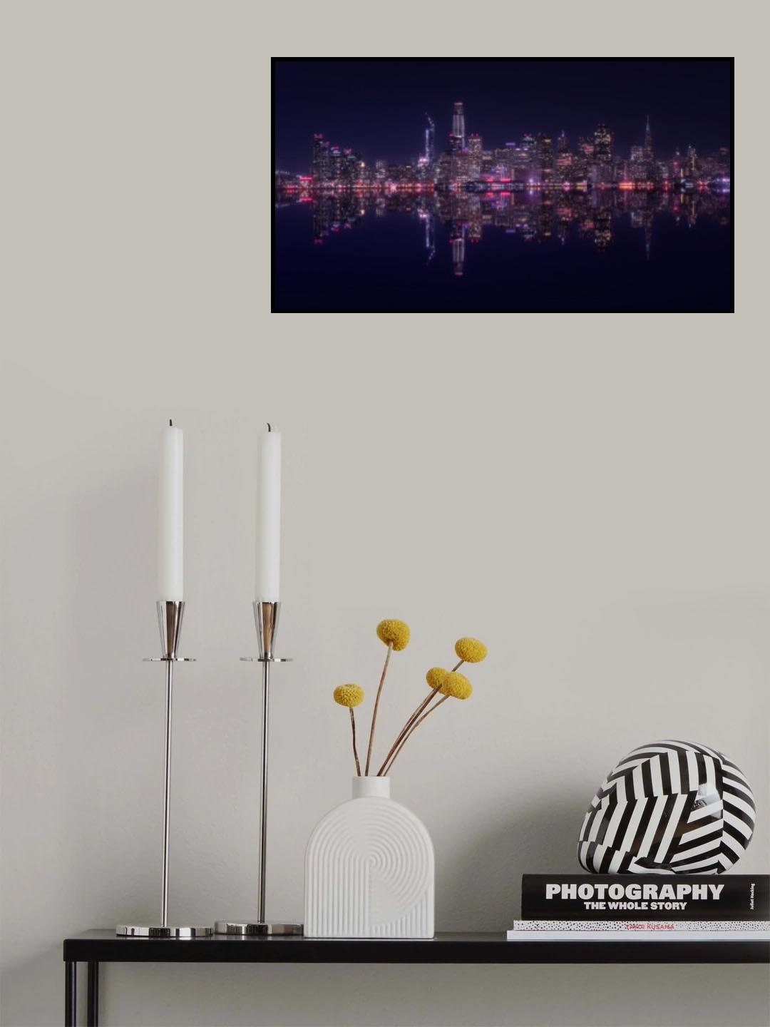 San Francisco night Poster och Canvastavla