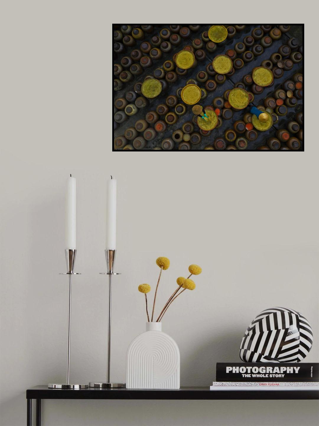 Making soy sauce Poster och Canvastavla