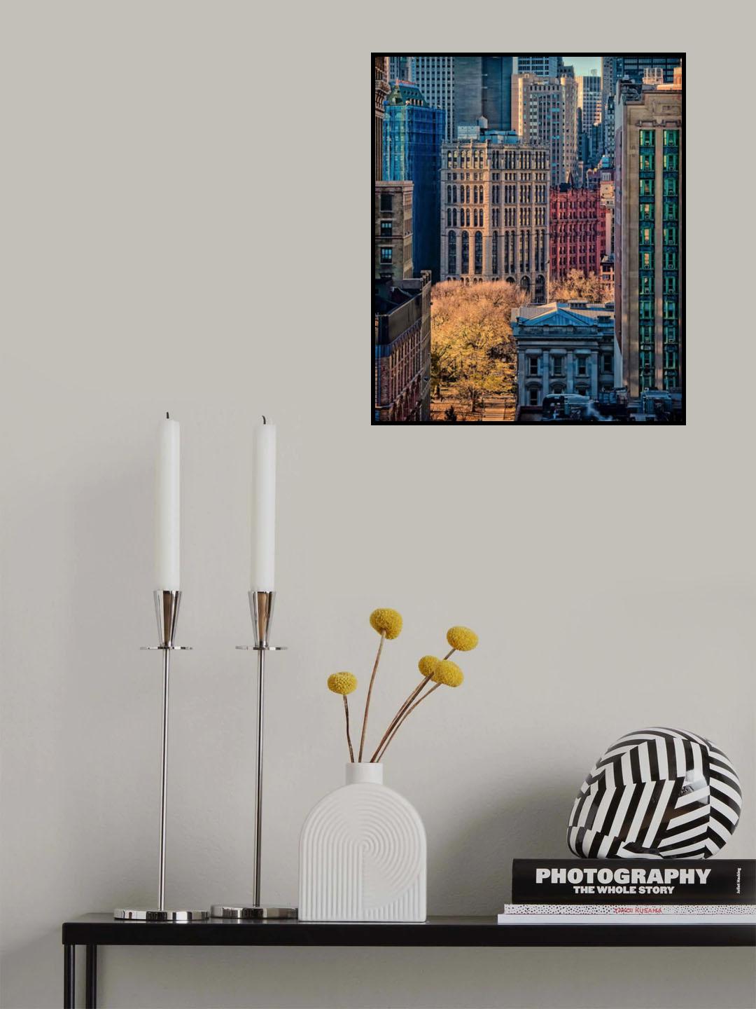 City Life Poster och Canvastavla