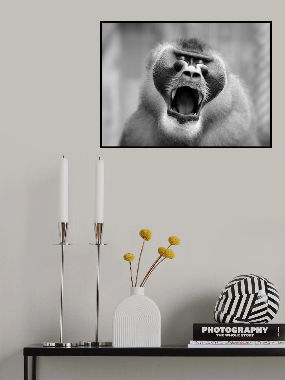 THE YAWN I Poster och Canvastavla