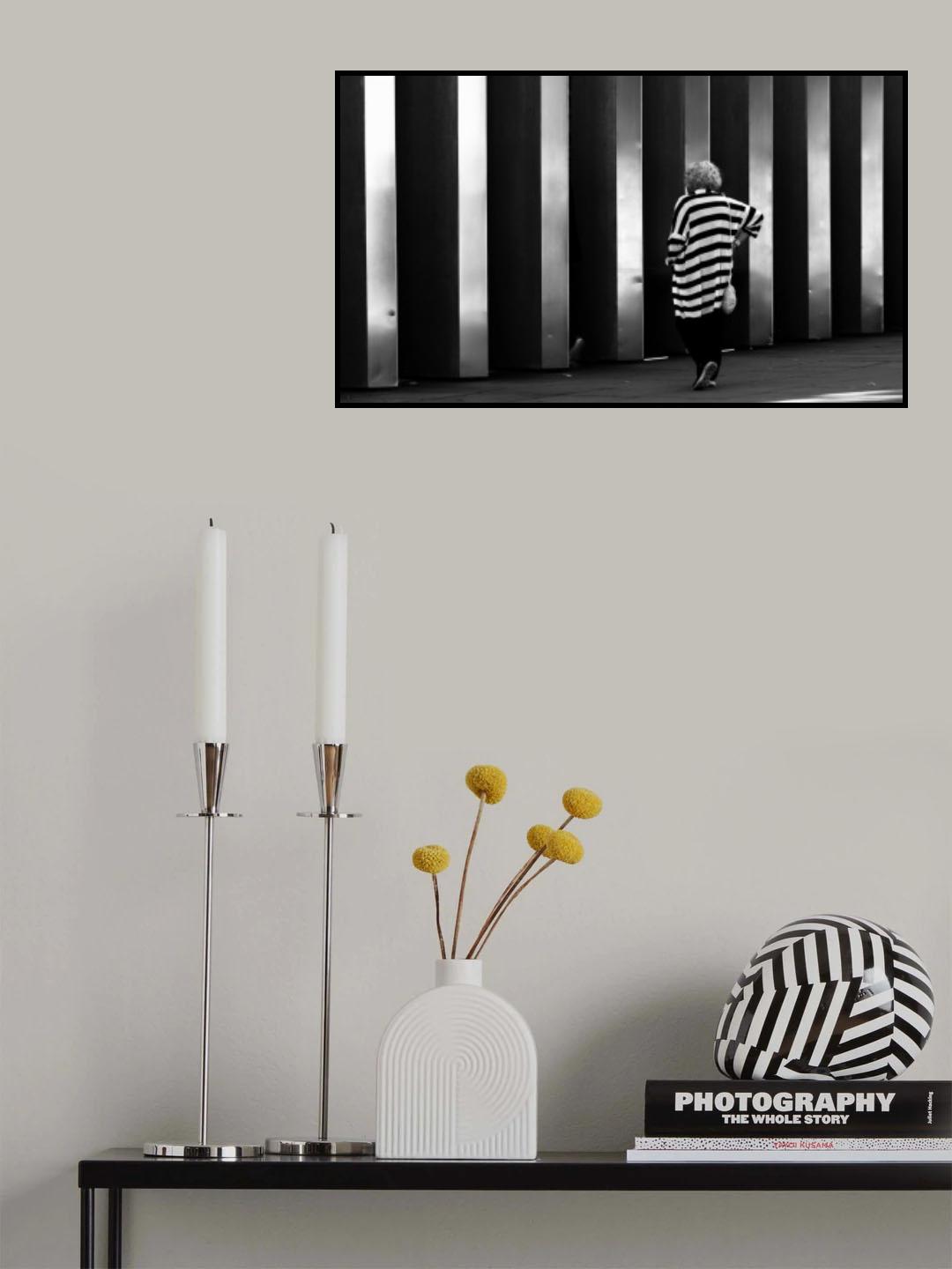 Striped Poster och Canvastavla