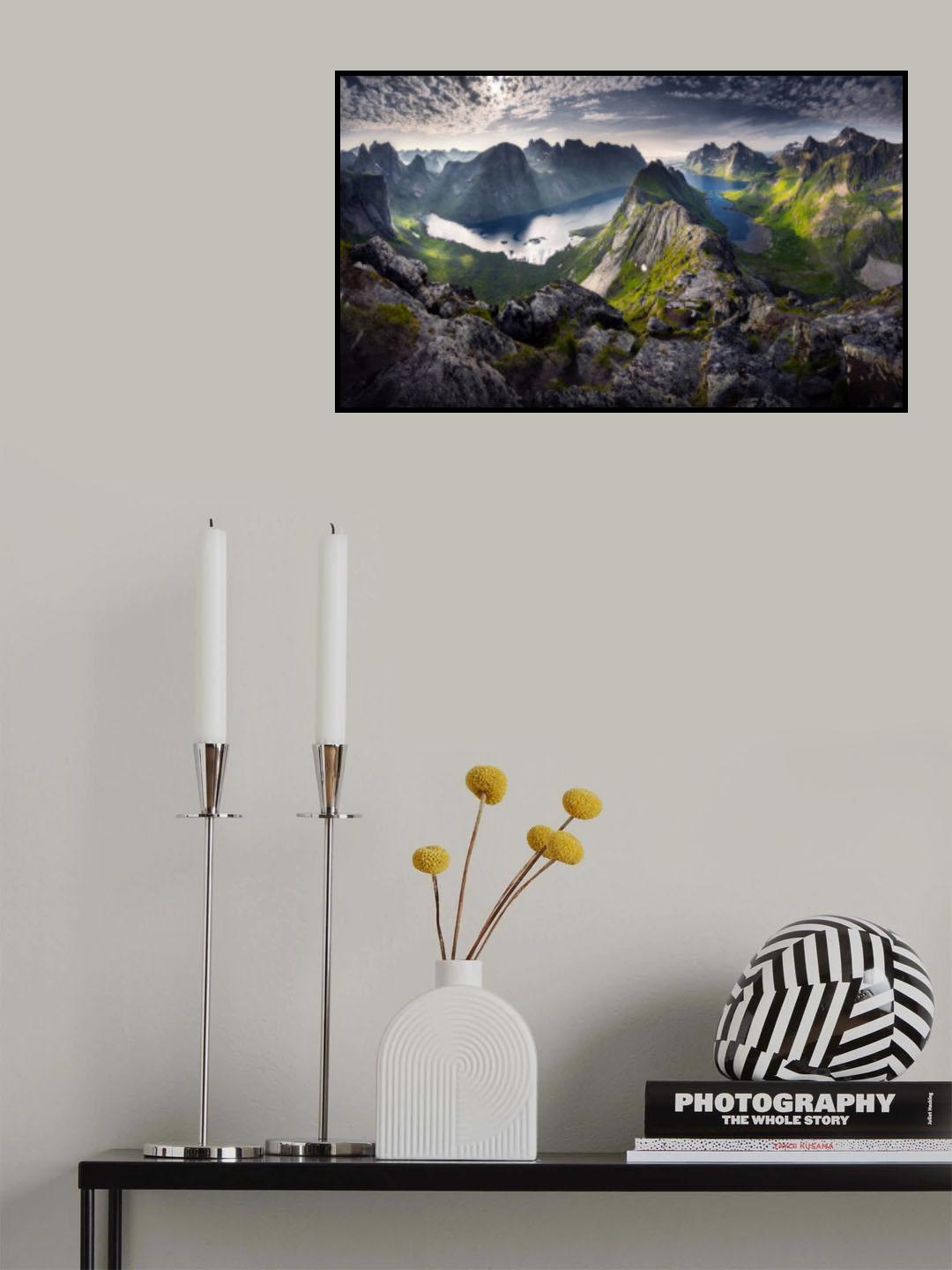 Helvetestinden Poster och Canvastavla