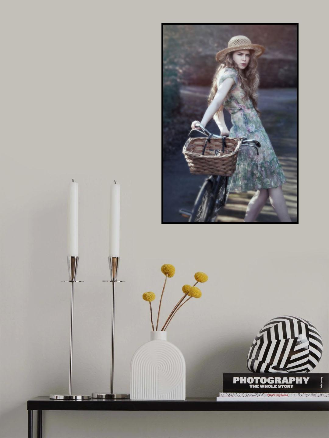 Jessica's bicycle Poster och Canvastavla