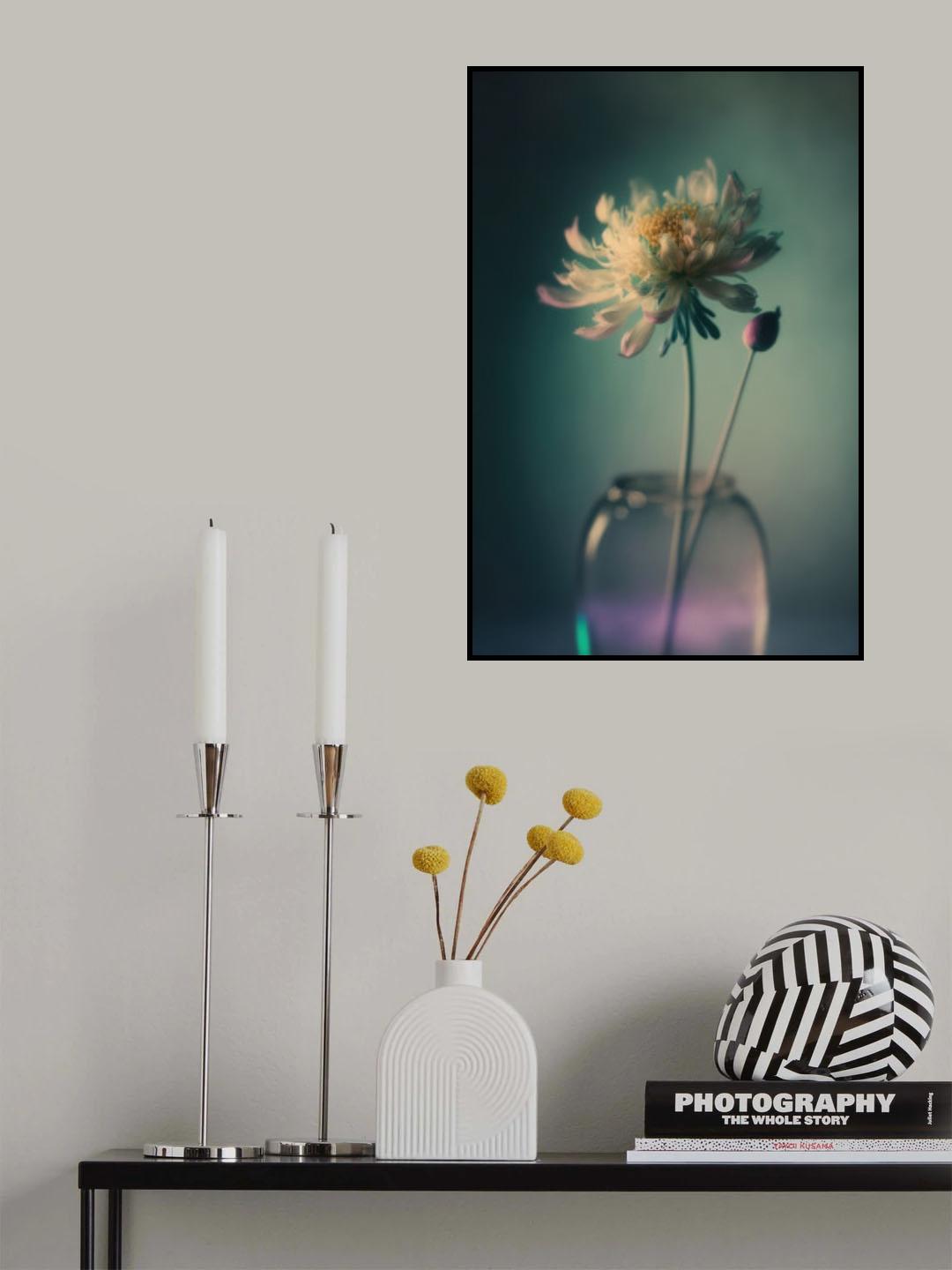 Purple Bud Poster och Canvastavla