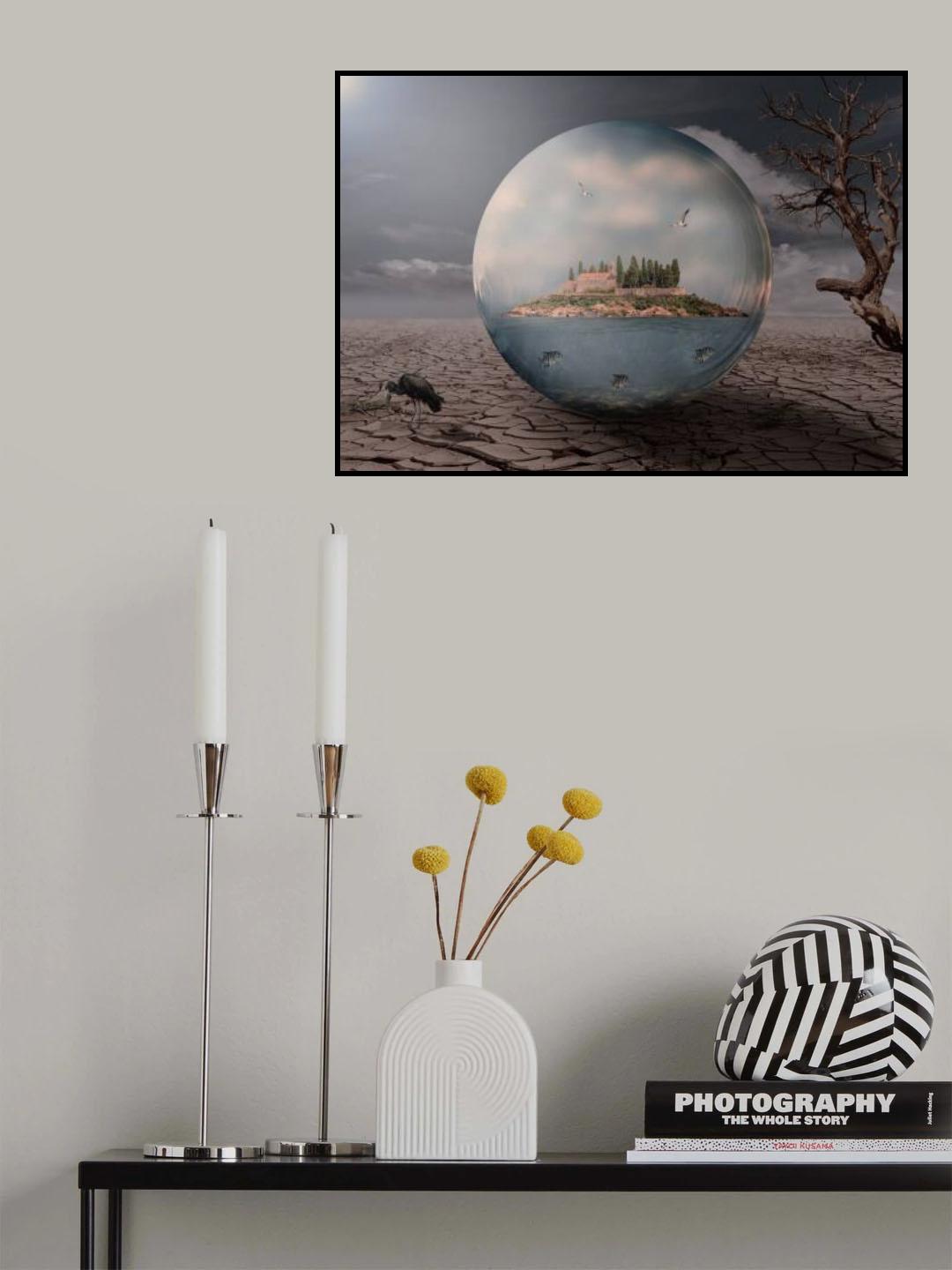 Protected island Poster och Canvastavla
