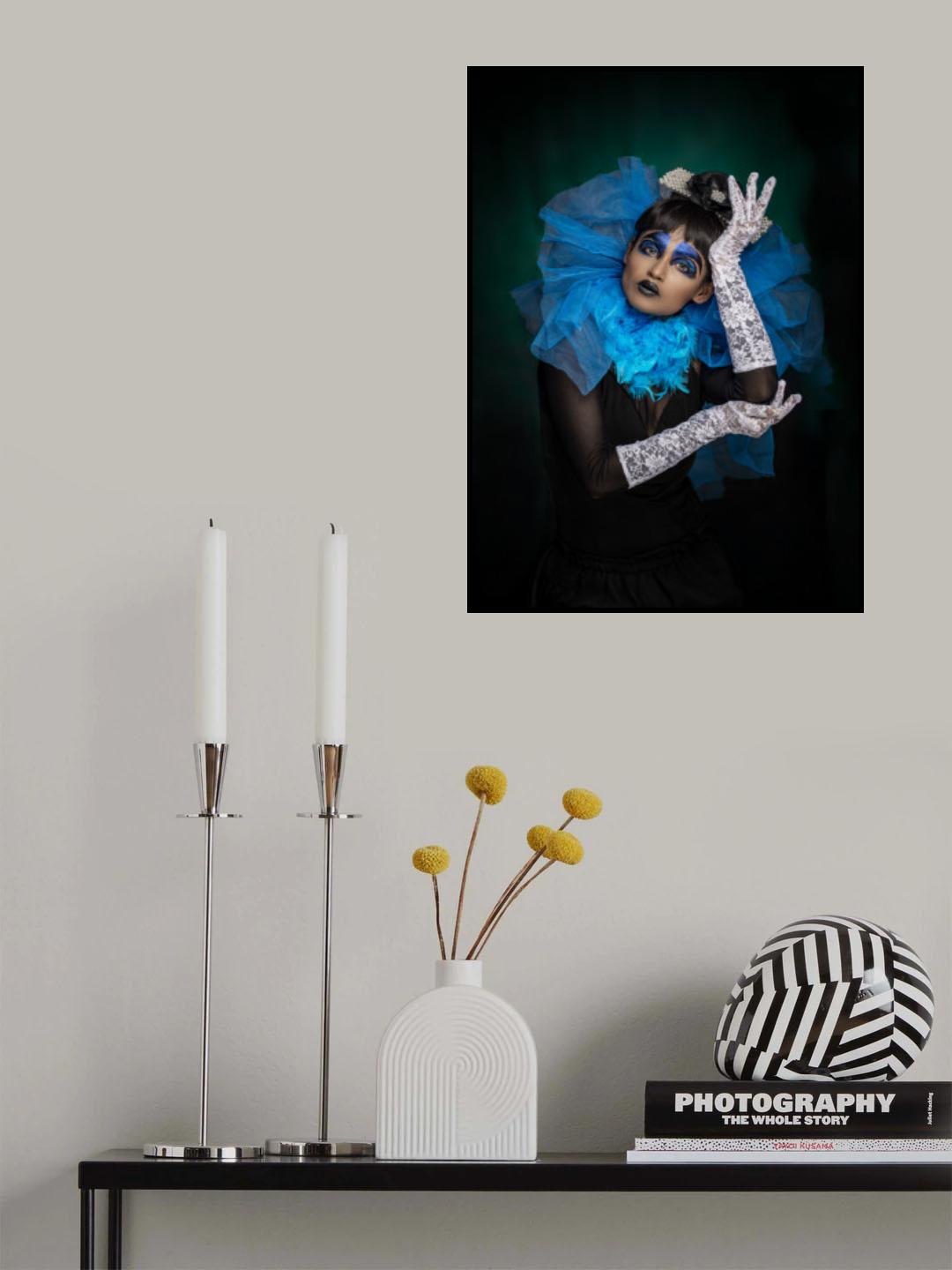 BLUES Poster och Canvastavla