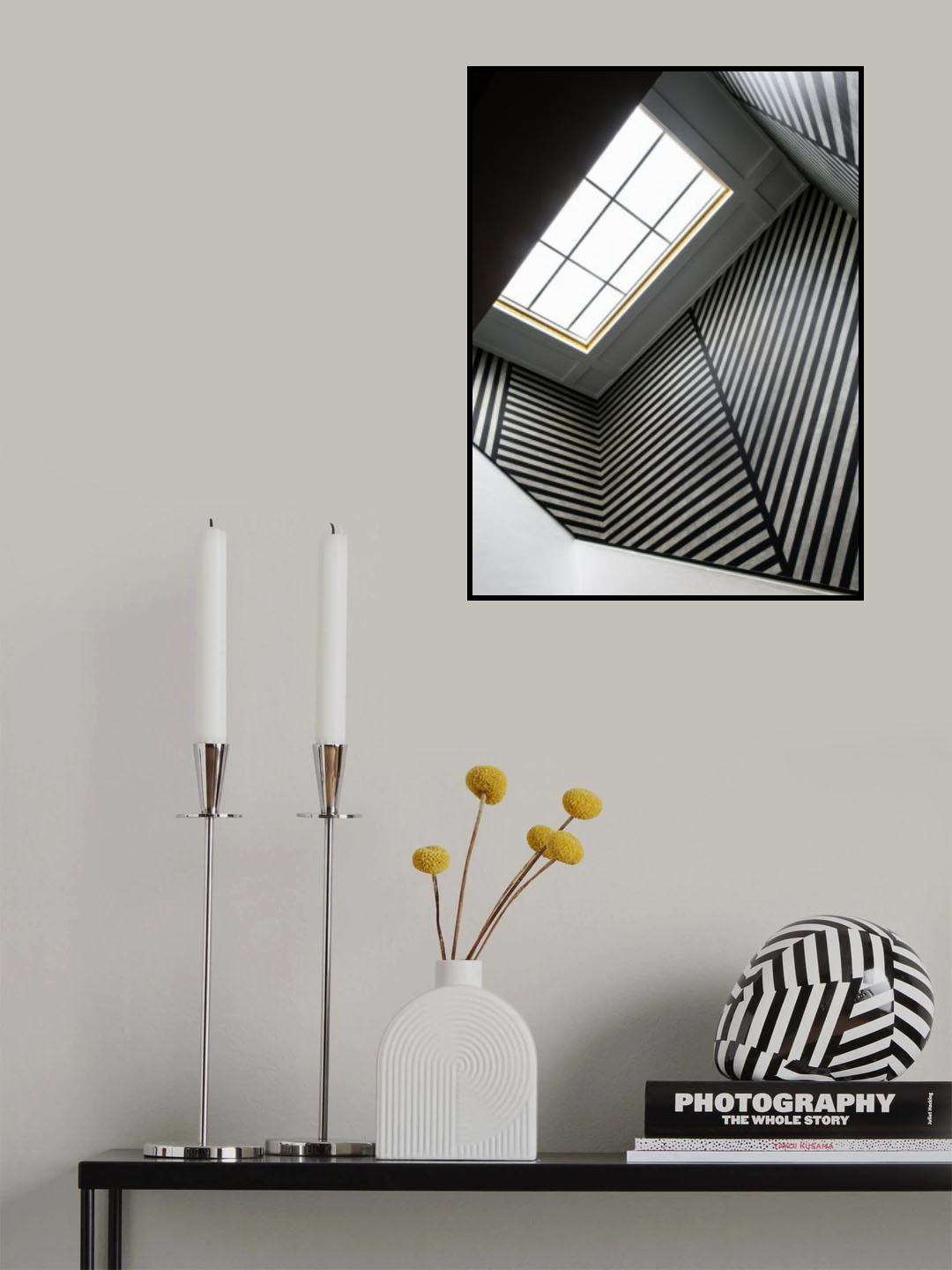 Lines Poster och Canvastavla