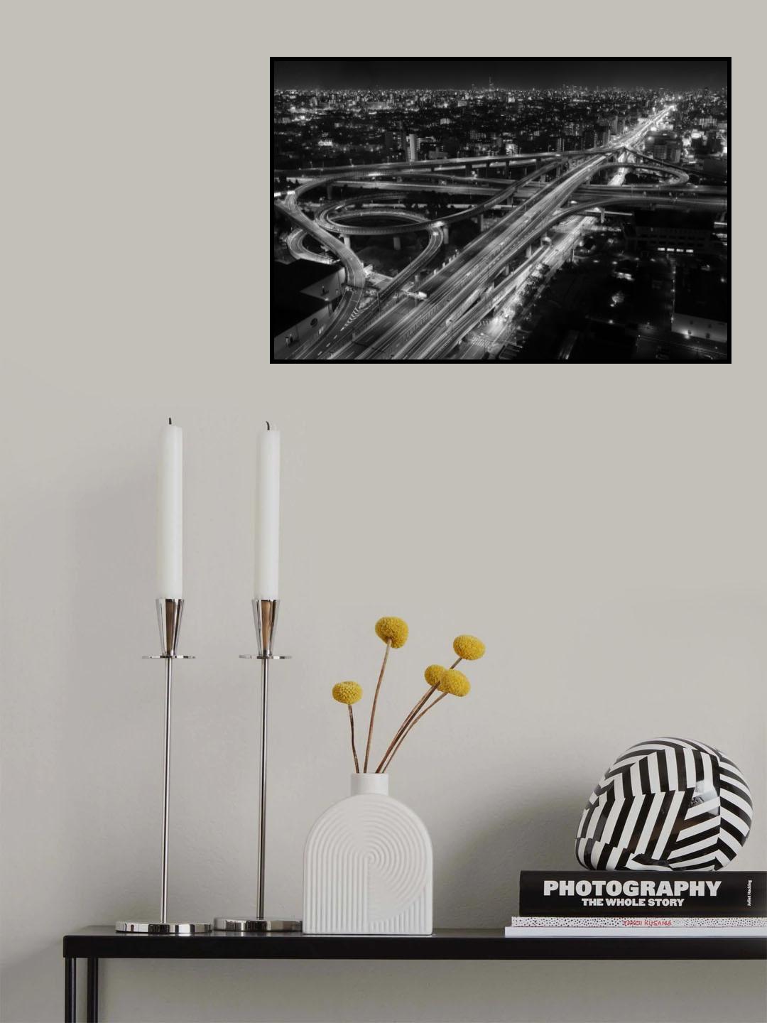 motorway Poster och Canvastavla