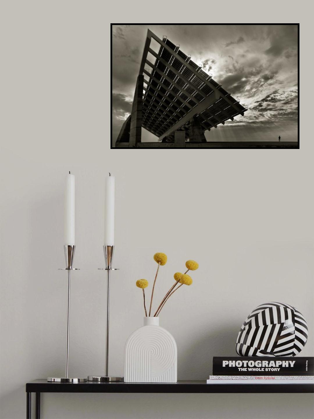 solar panel Poster och Canvastavla
