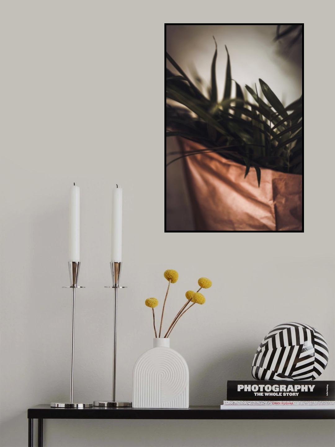 Palms & Craft Paper Poster och Canvastavla