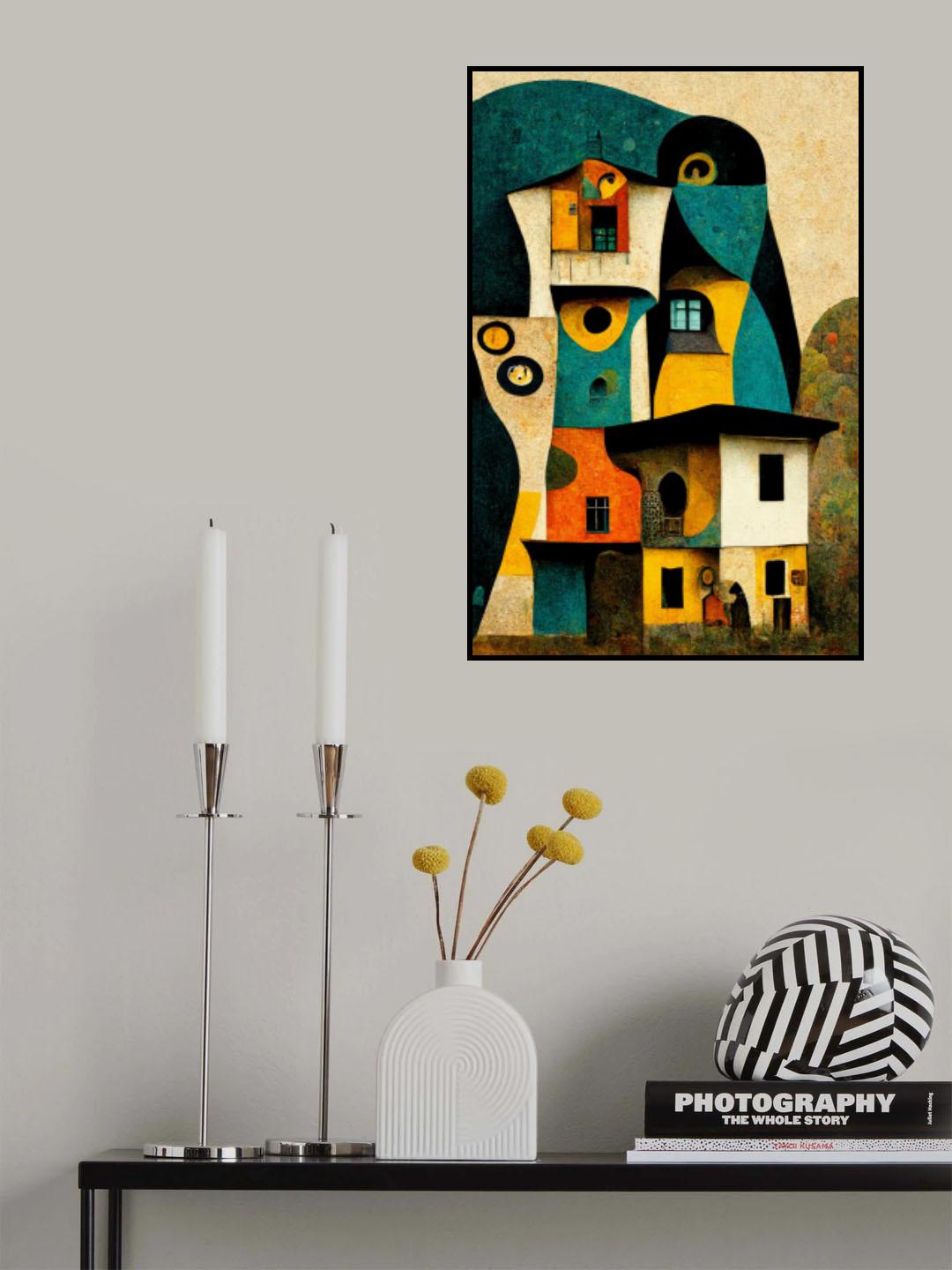 The Art House Poster och Canvastavla