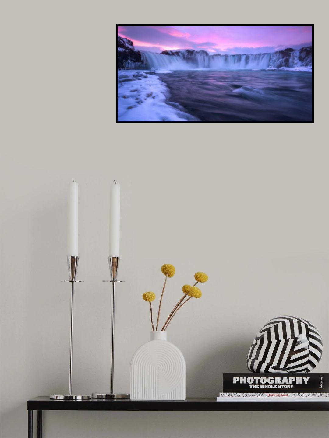 An Arctic Evening Poster och Canvastavla