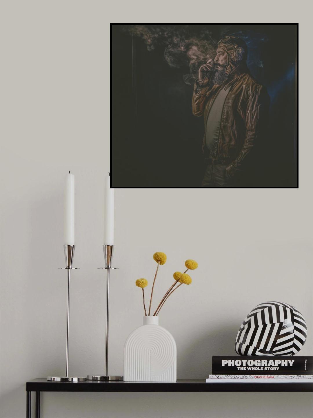The Smell Of A Good Cigar Brings you in Trance Poster och Canvastavla
