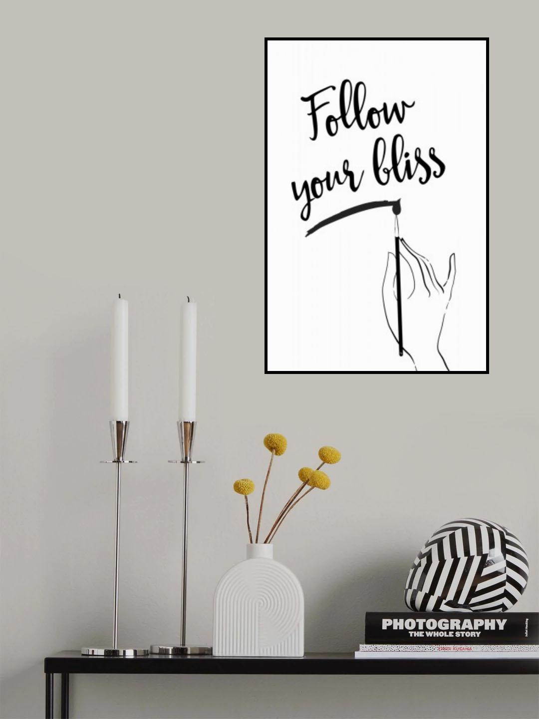 Bliss Notes Poster och Canvastavla