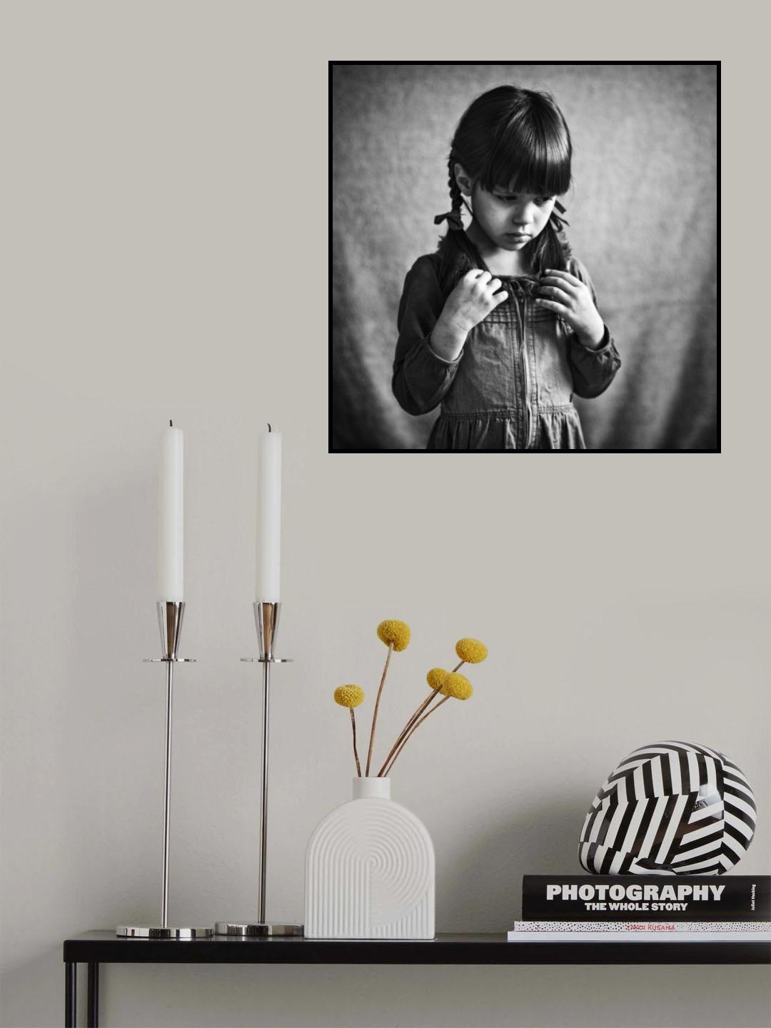 the girl Poster och Canvastavla