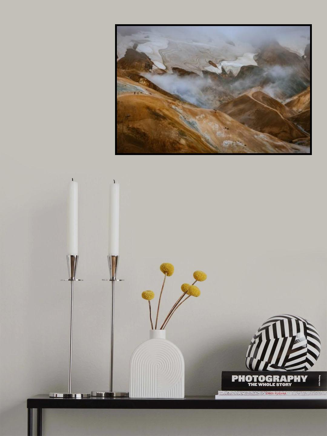 Geothermal Highlands I Poster och Canvastavla