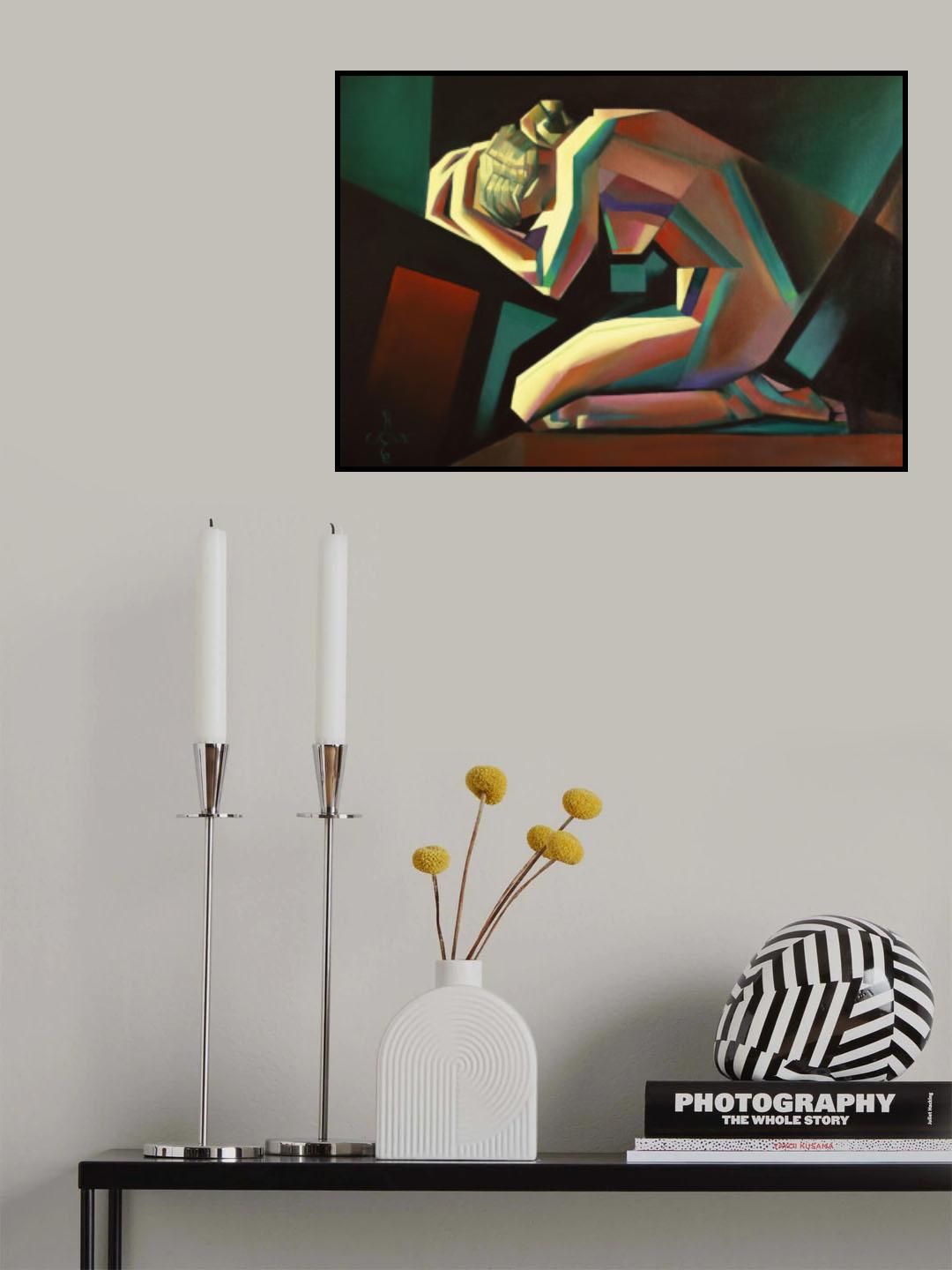 Art Deco Nude - 15-09-22 Poster och Canvastavla