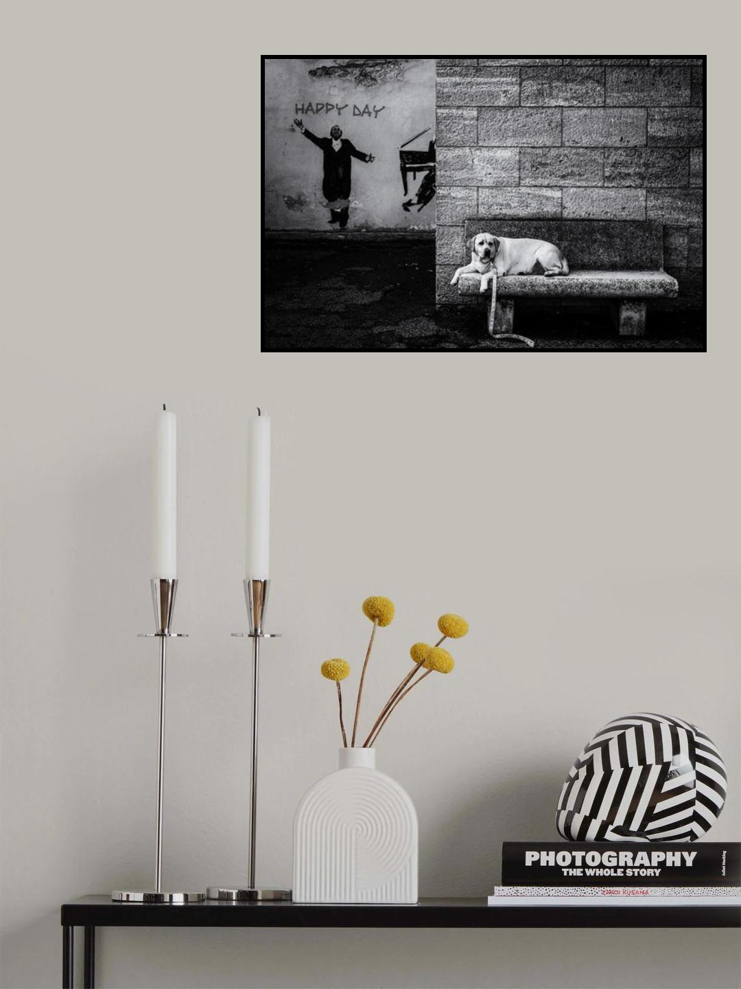 Happy Day Poster och Canvastavla