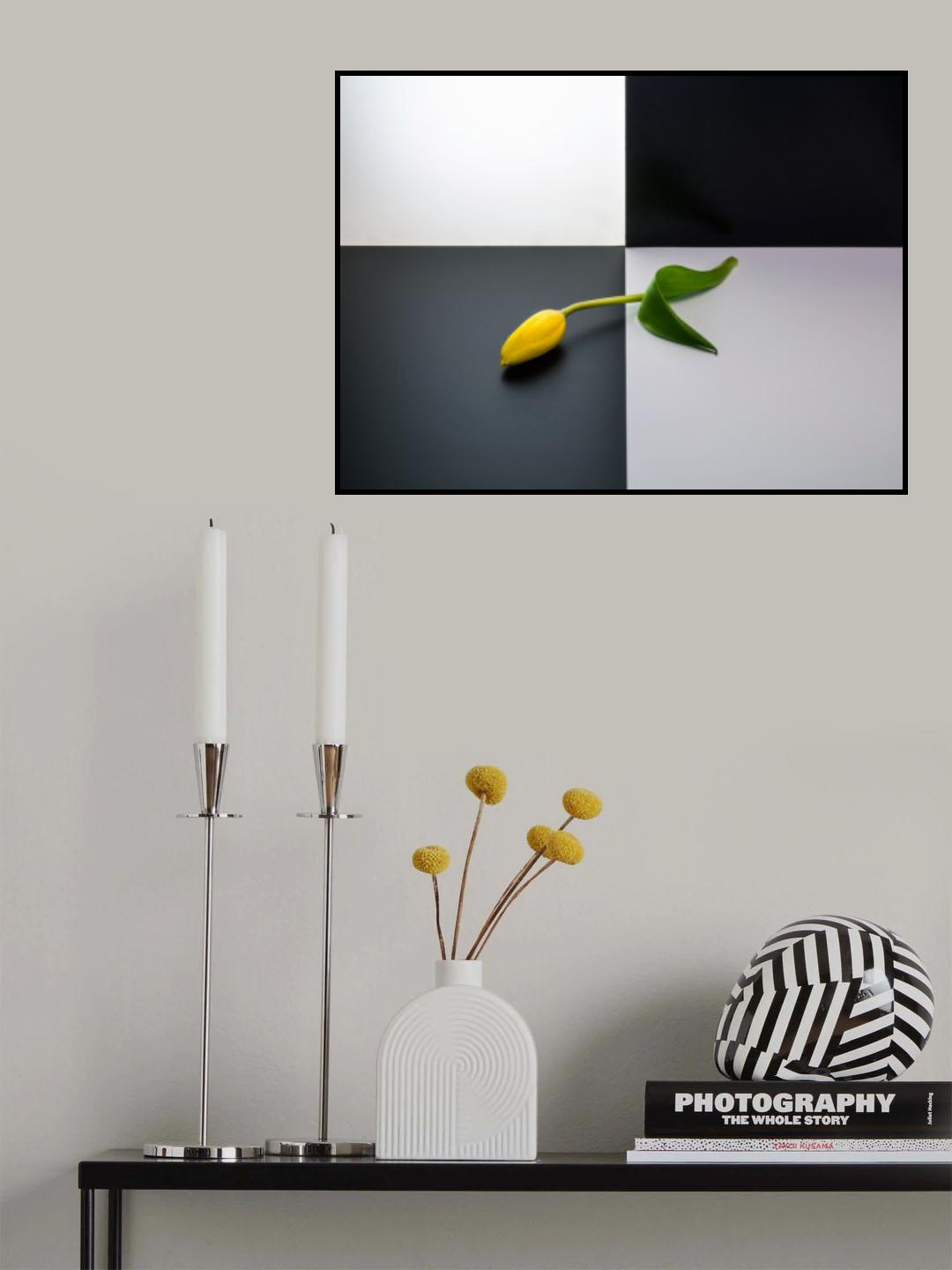 Flower Poster och Canvastavla