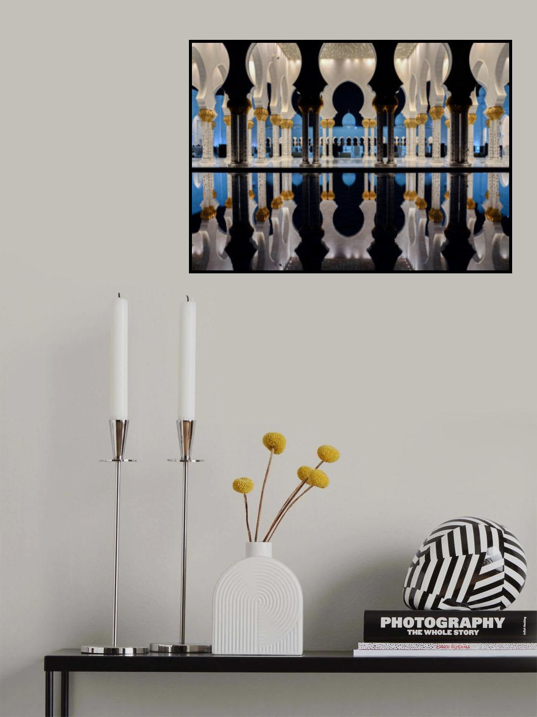 Blue Hour & Reflection Poster och Canvastavla