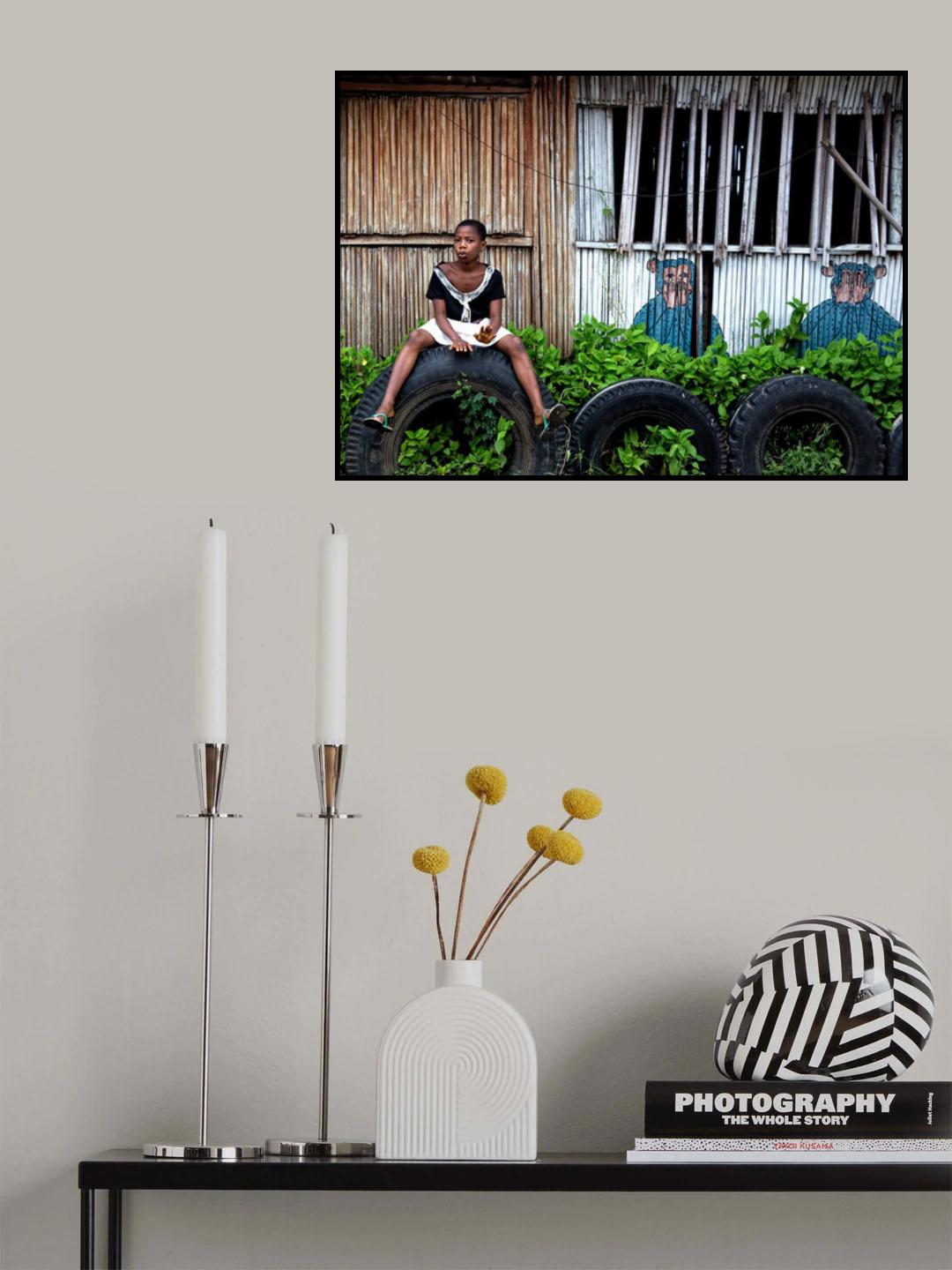 One, Two, Three Poster och Canvastavla