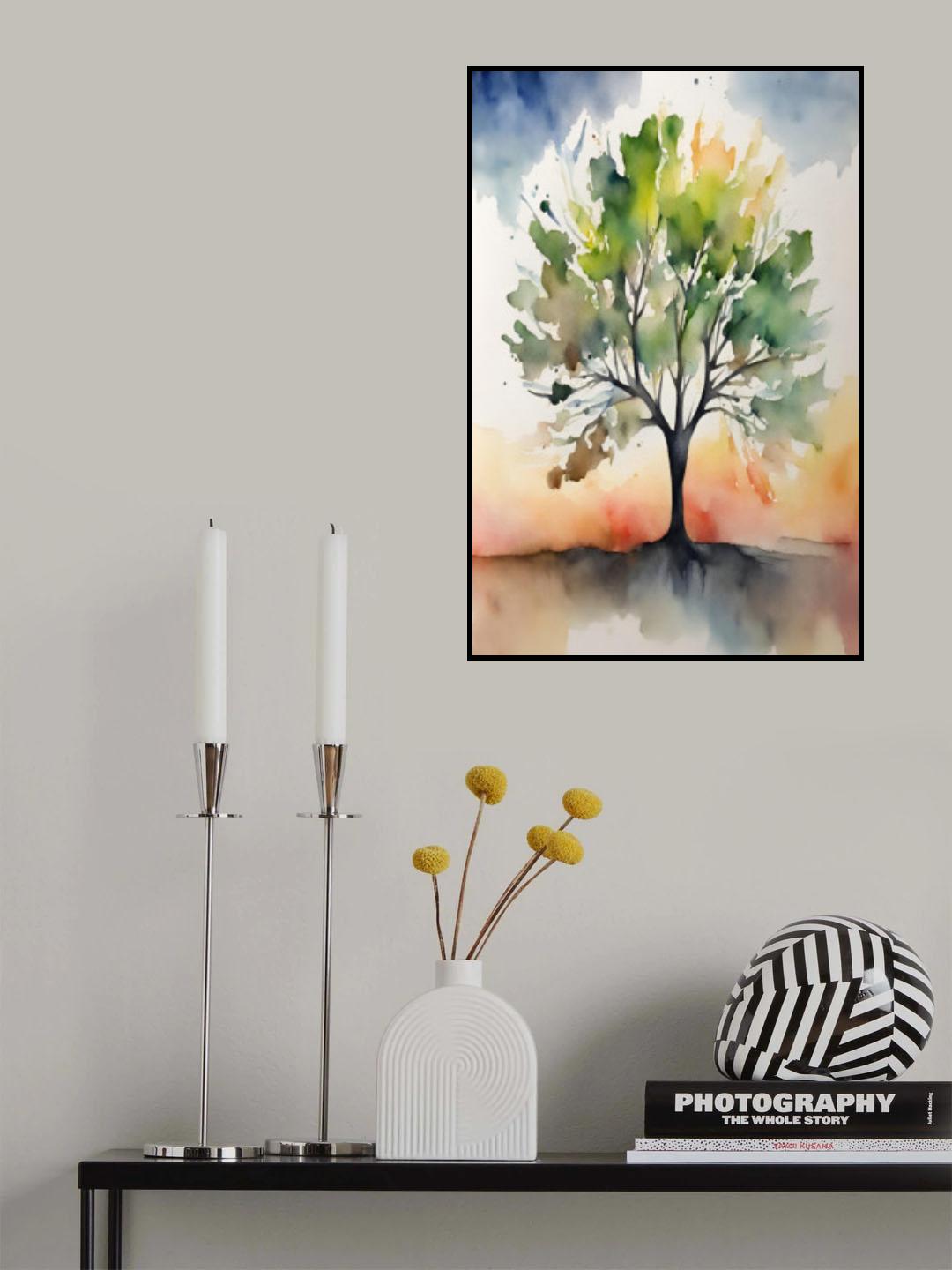 Tree of colour Poster och Canvastavla